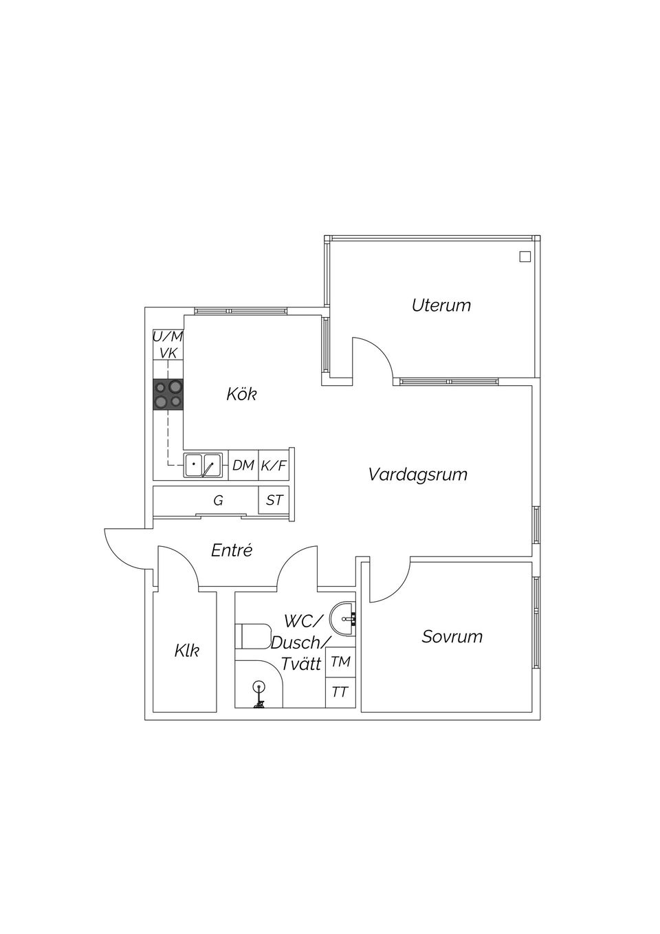 Bostadsrätt, Envägen 4, Diseröd, Kungälv