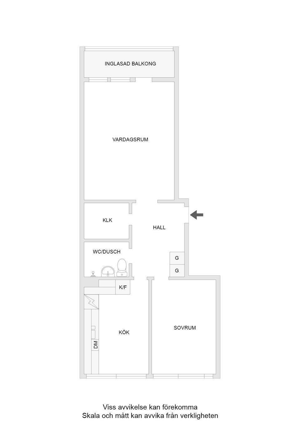 Bostadsrätt, Norra skjutbanegatan 18A, Haga, Västerås