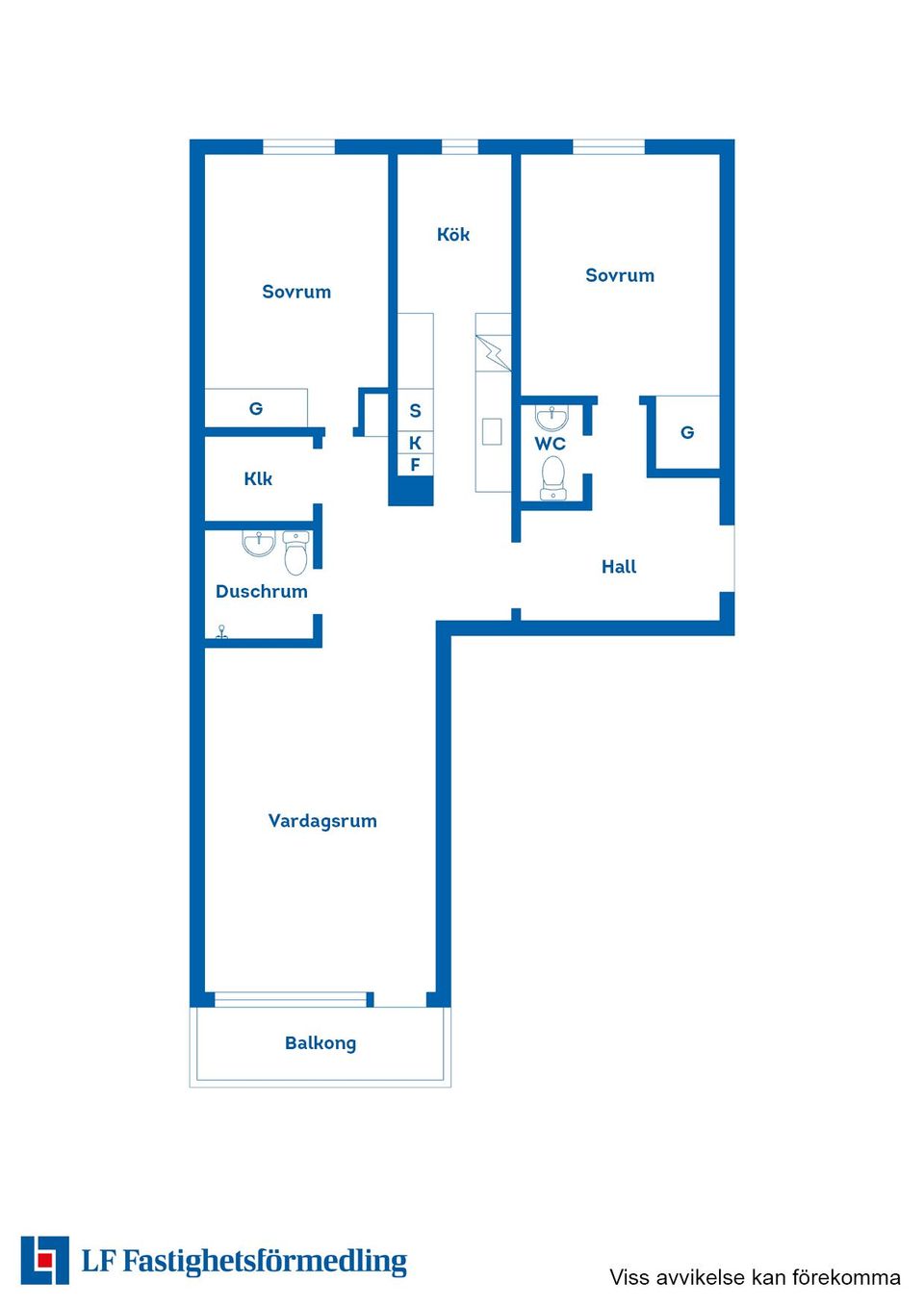 Bostadsrätt, Östra Storgatan 2B, Norr, Eskilstuna