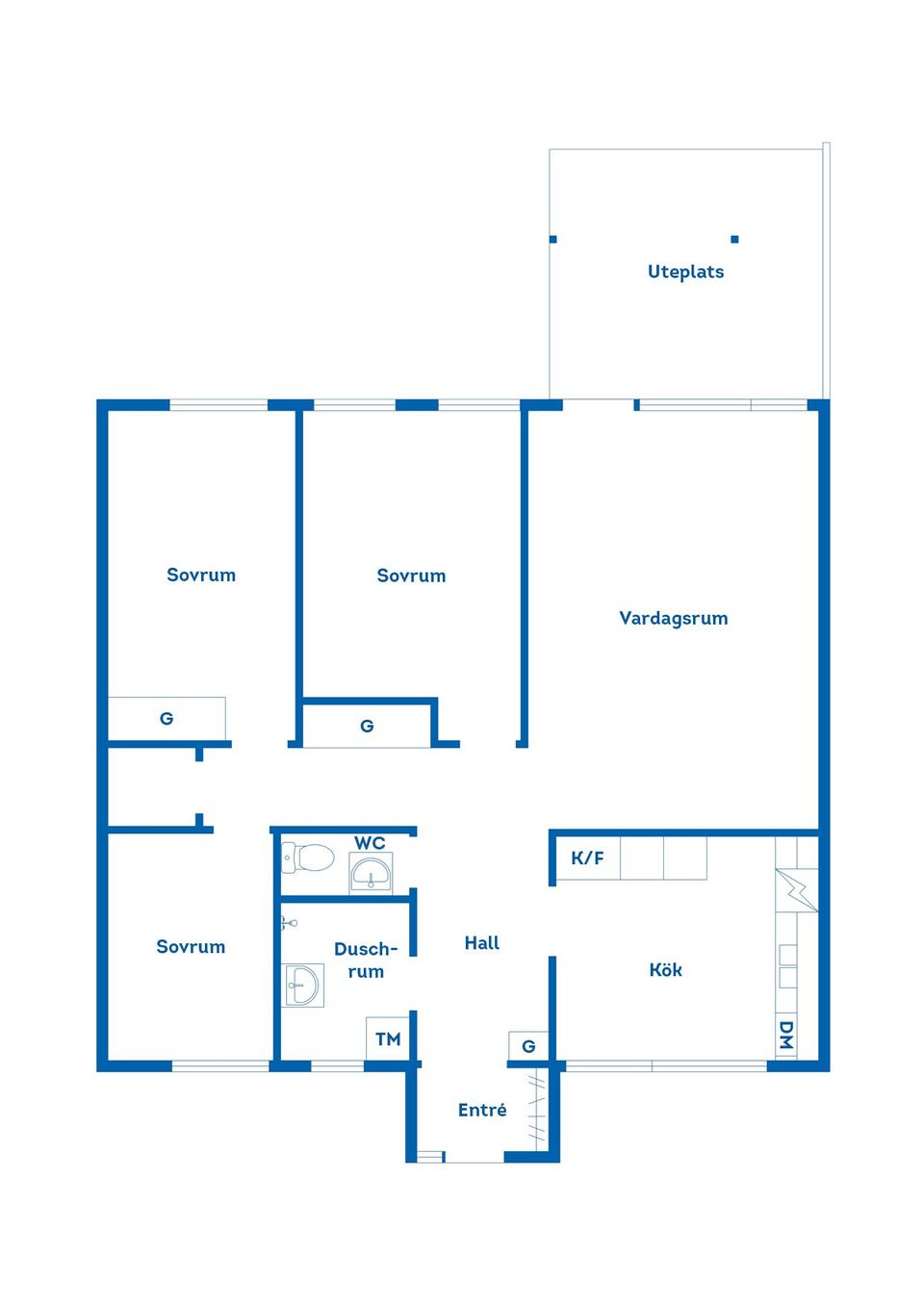 Bostadsrätt, Ekholmsvägen 45, Ekholmen, Linköping