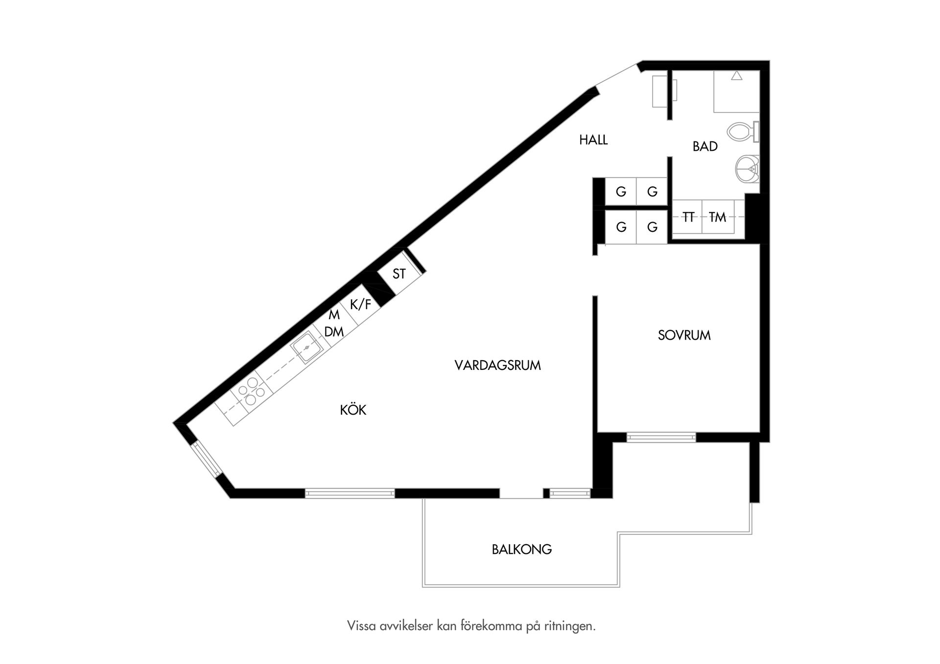 Bostadsrätt, Märsgränd 32, Västra Hamnen, Malmö