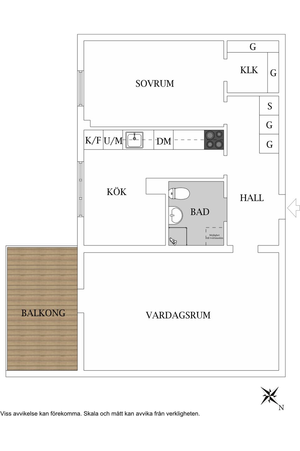 Bostadsrätt, Kopparvägen 37, Kallhäll, Järfälla