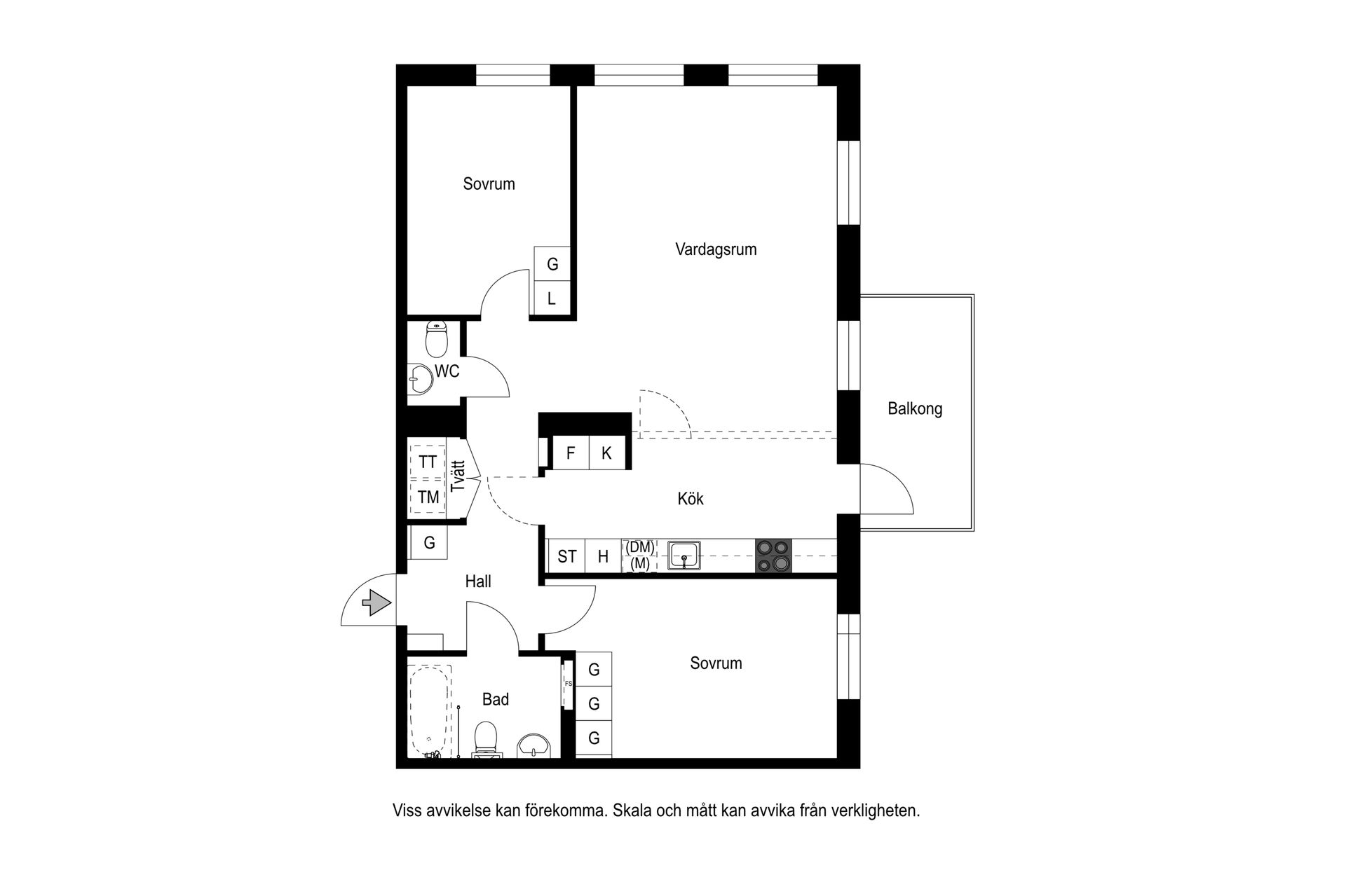 Bostadsrätt, Stockholmsvägen 164E, Täby Centrum, Täby