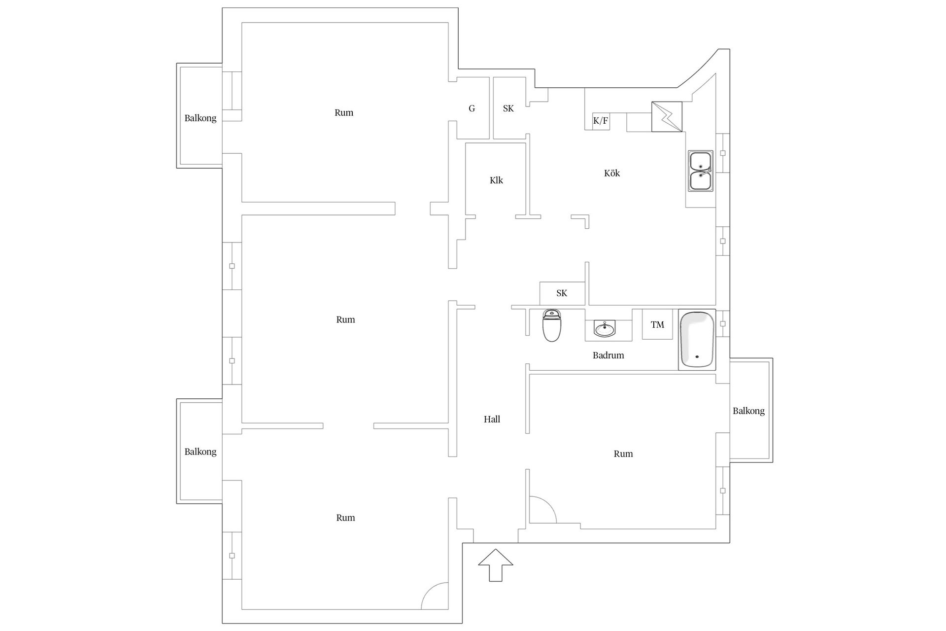 Bostadsrätt, Karl XI-gatan 11B, Lund - Centrum, Lund