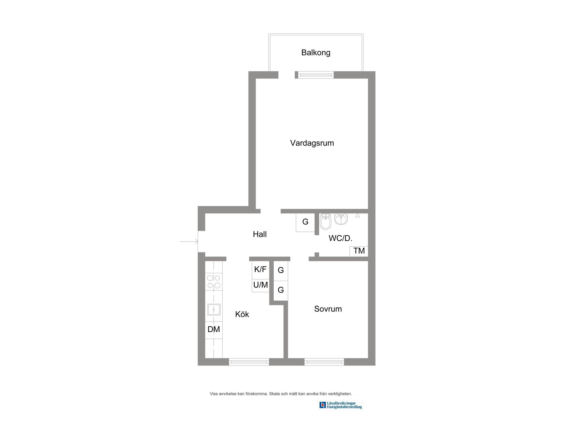 Bostadsrätt, Drottninggatan 32D, Lustigkulla, Västerås