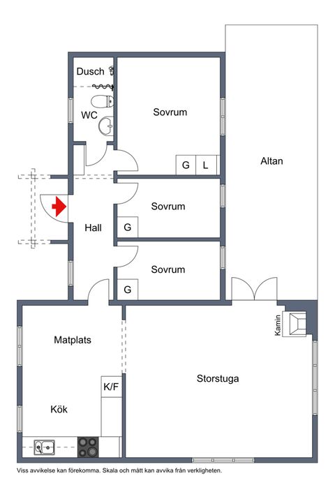Villa, Bölesta 201, Kramfors
