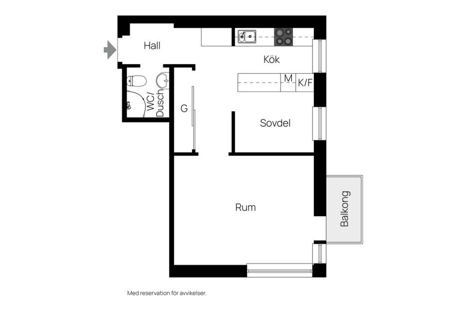 Bostadsrätt, Petter Swartzgatan 15a, Norrköping