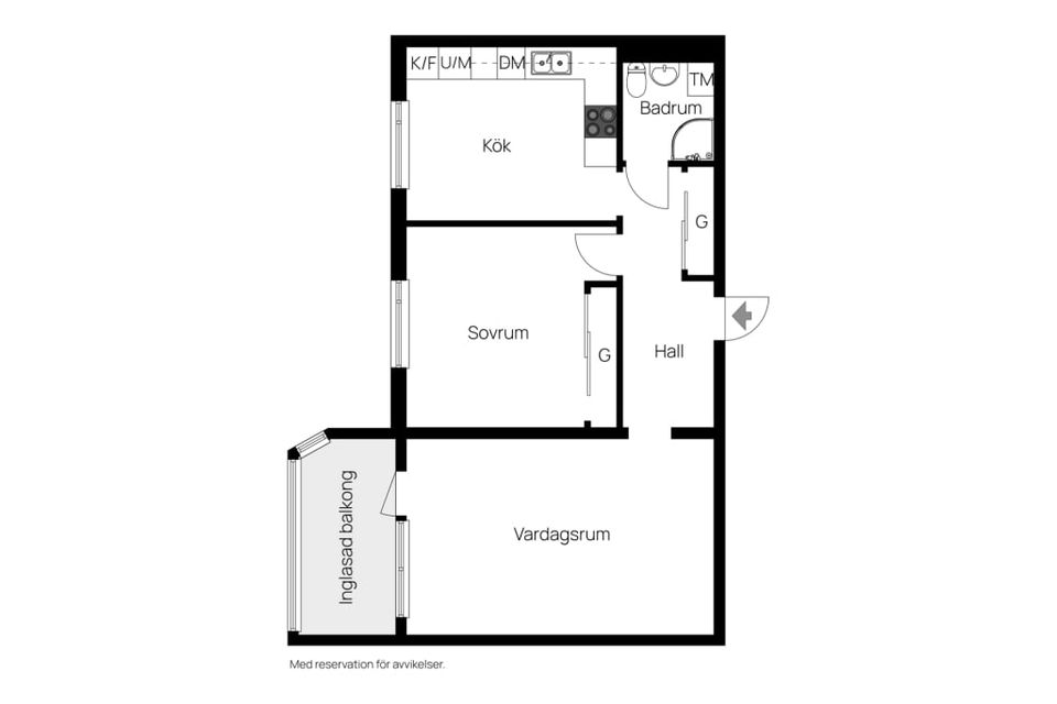 Bostadsrätt, Tallvägen 17, Södertorn, Oskarshamn