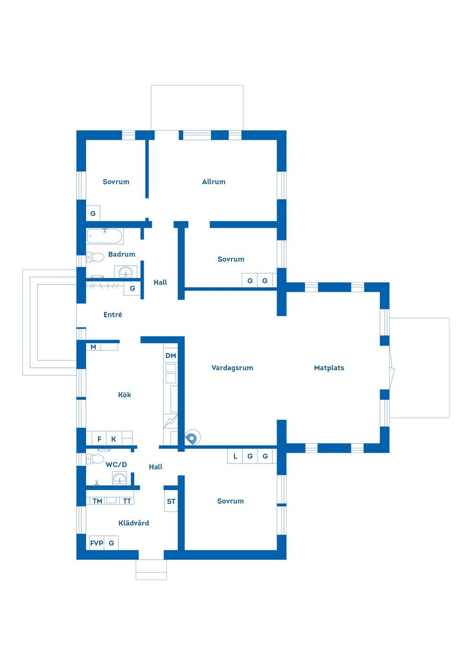 Villa, Jenny Jonssons väg 1, Grebo, Åtvidaberg