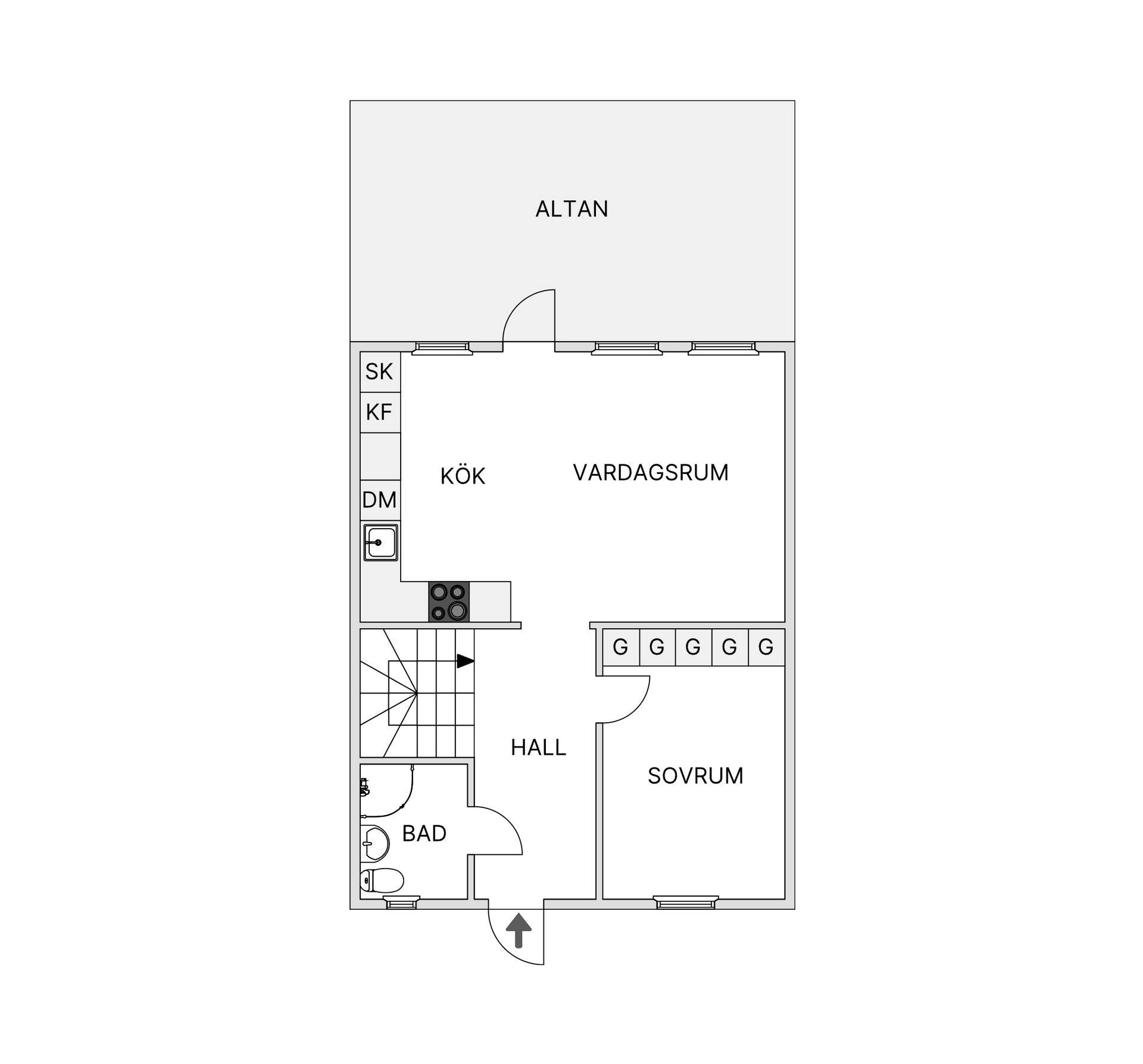 Bostadsrätt, Radhus, Genuavägen 13, Torslanda - Skutehagen, Göteborg