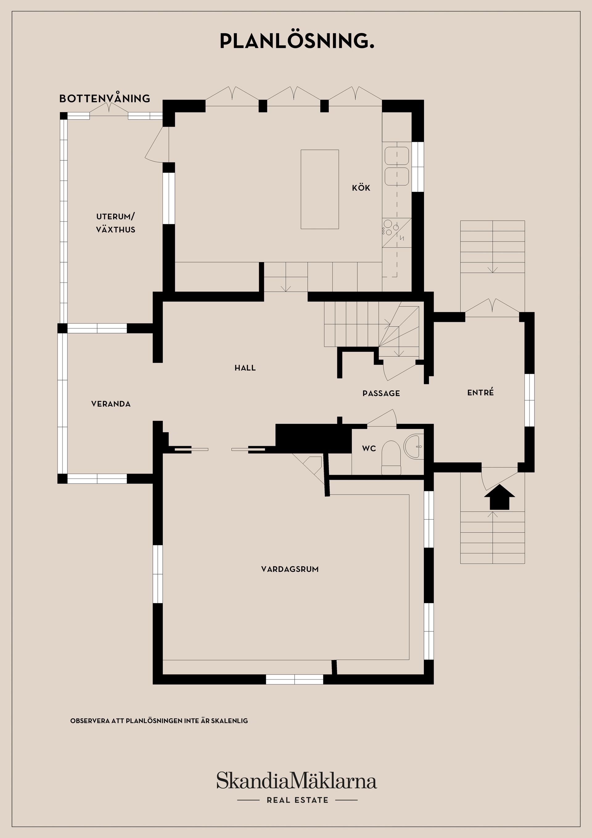 Villa, Stråvägen 3, Enskededalen, Stockholm