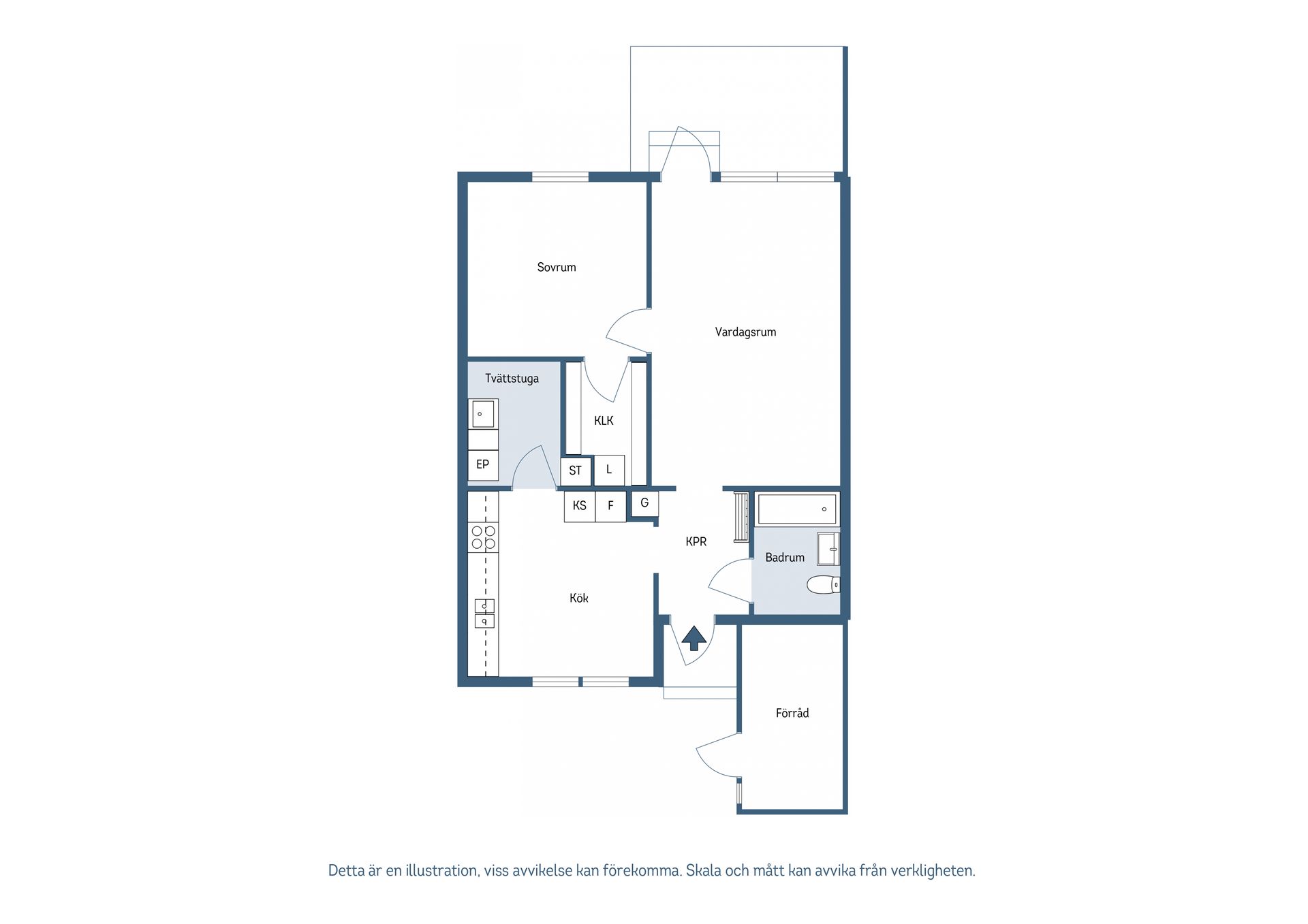 Bostadsrätt, Fiskgjusevägen 3, Mehedeby, Tierp