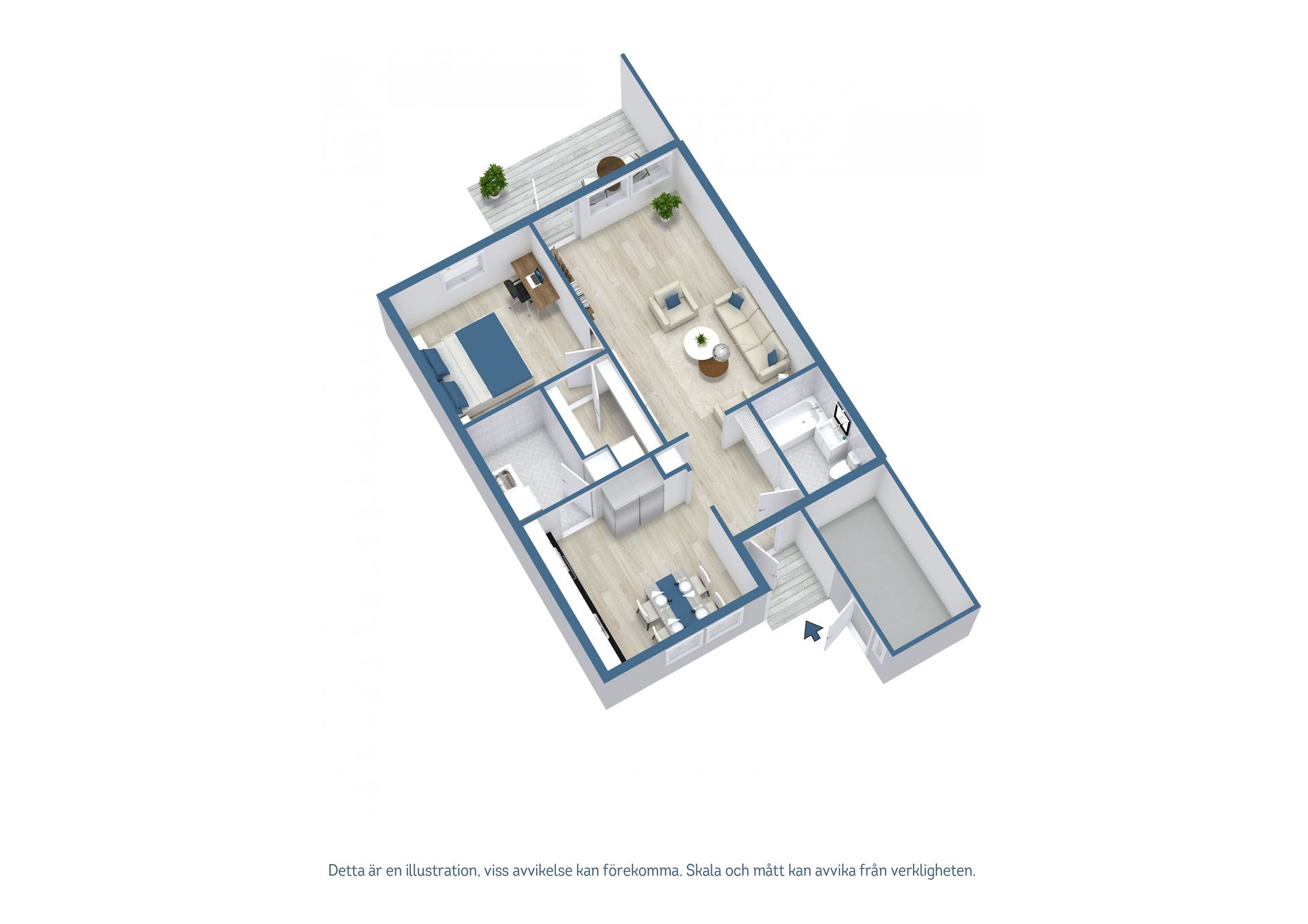 Bostadsrätt, Fiskgjusevägen 3, Mehedeby, Tierp