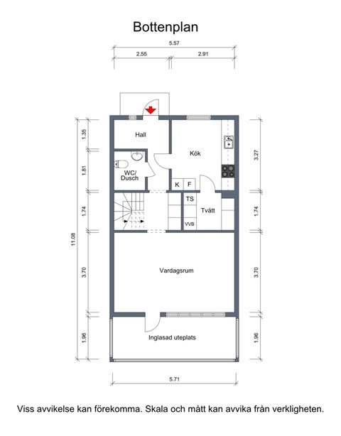 Radhus, Fredsgatan 8C, Vännäs