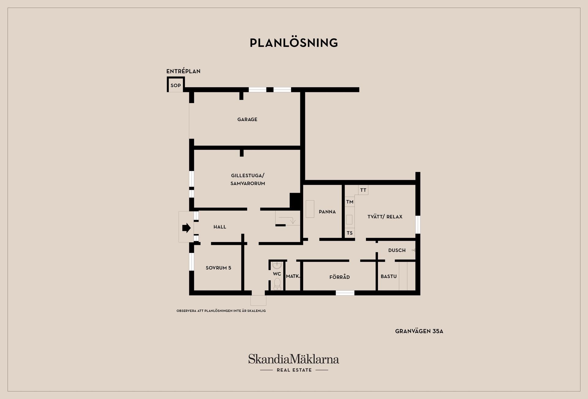 Villa, Granvägen 35A, Fornudden, Tyresö