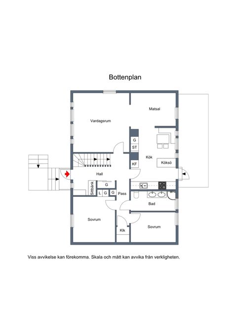 Villa, Krokgatan 7, Skellefteå