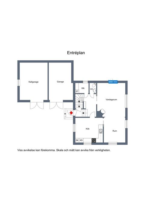 Villa, Skolgatan 24, Centralt, Norsjö