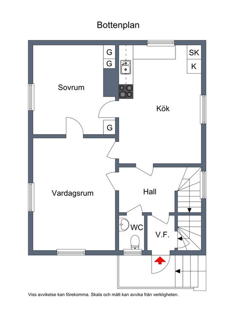 Villa, Lappvattnet 44, Lappvattnet, Skellefteå