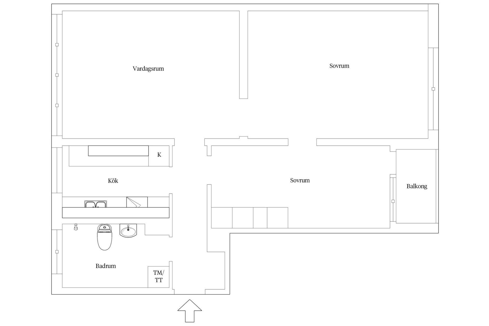 Bostadsrätt, Henriksdalsringen 5, 1 tr, Henriksdalsringen, Nacka