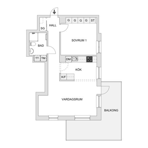 Bostadsrätt, Nolehultsvägen 3, Tuve, Göteborg