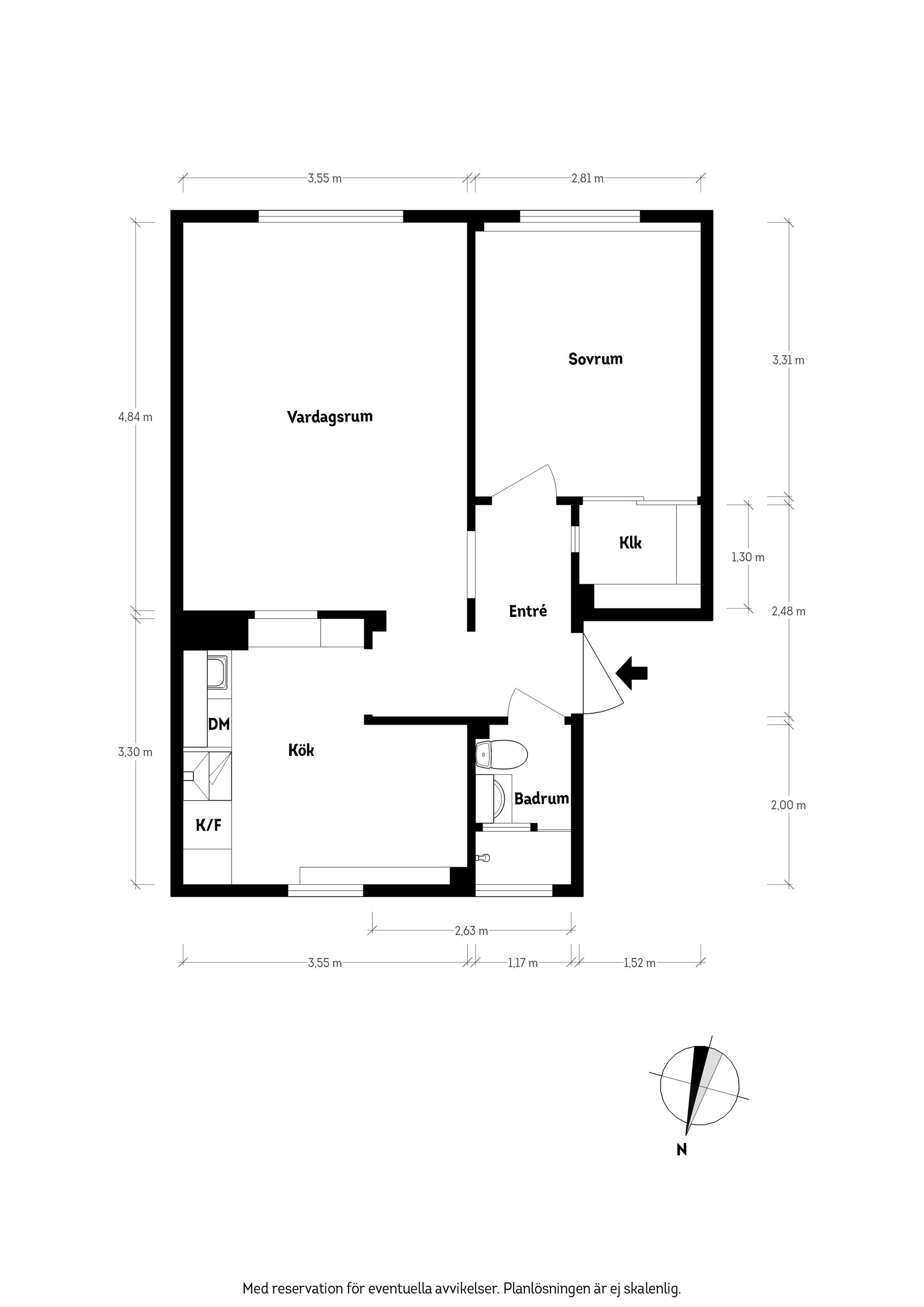Bostadsrätt, Ahrenbergsgatan 4C, Munkebäck, Göteborg