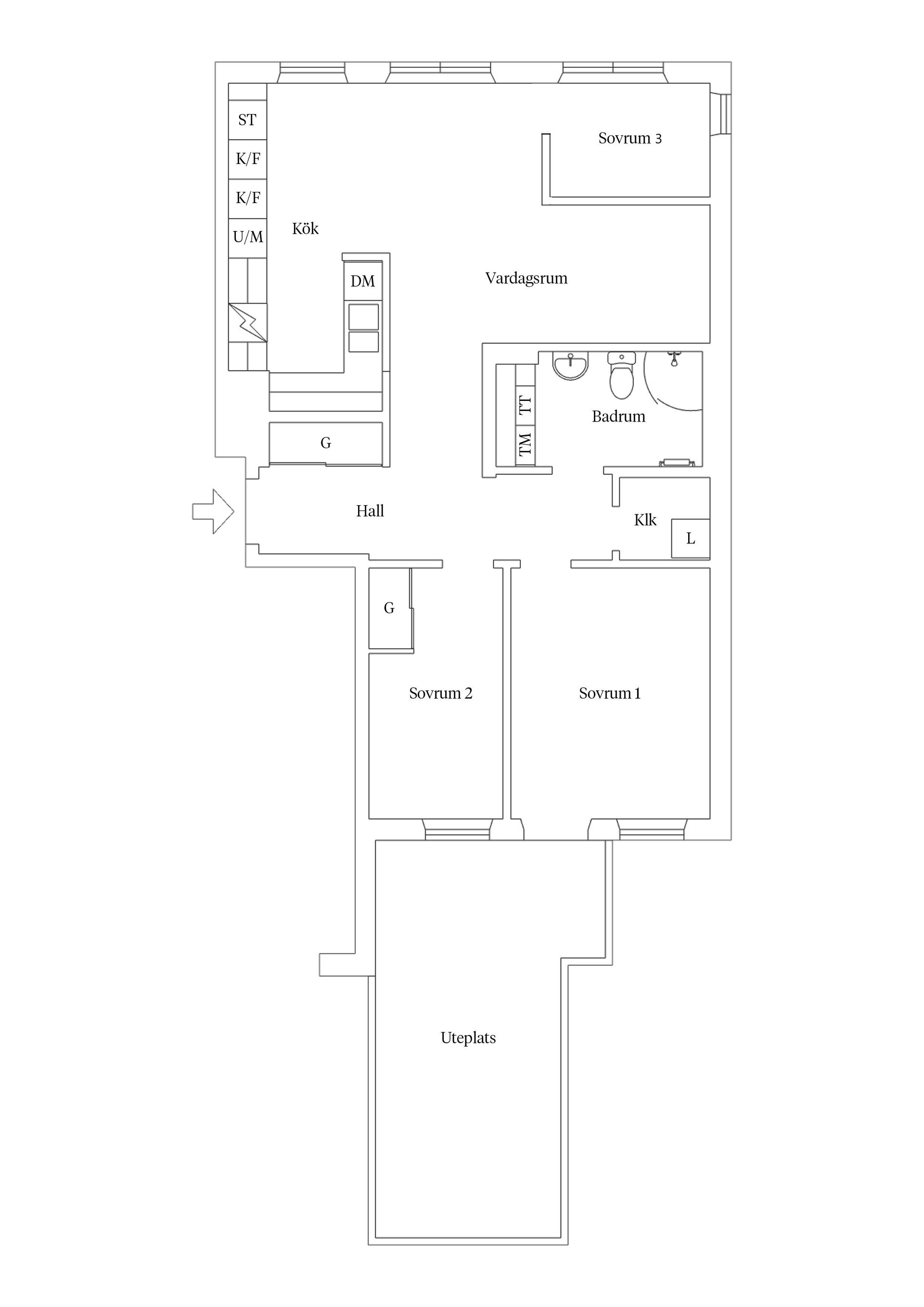 Bostadsrätt, Krögers Promenad 15, Silverdal, Sollentuna