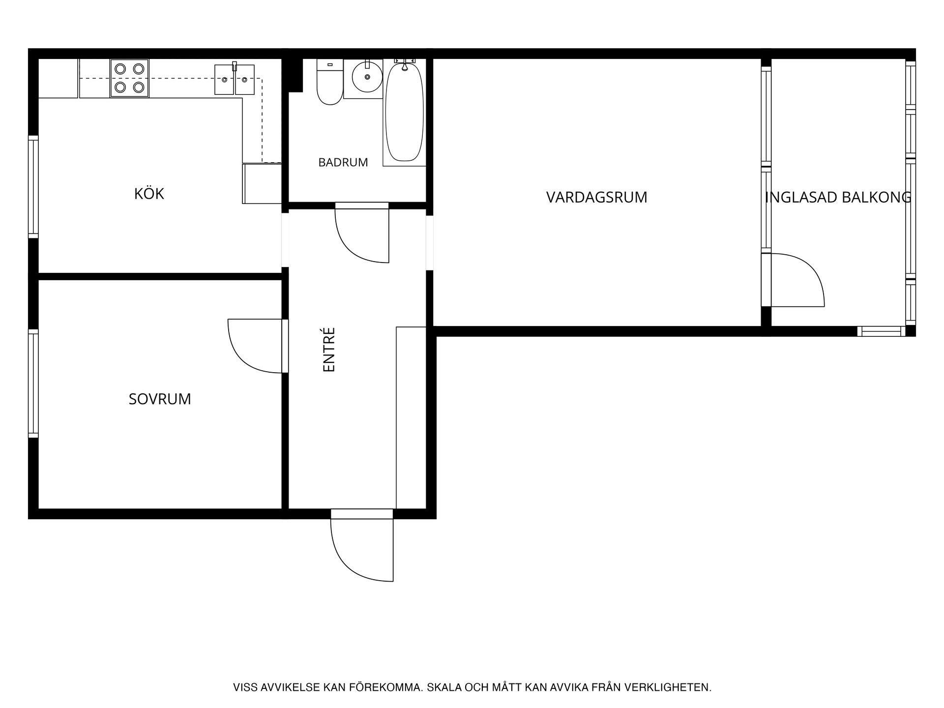 Bostadsrätt, Kung Karls väg 1e, Kungahusen, Trelleborg