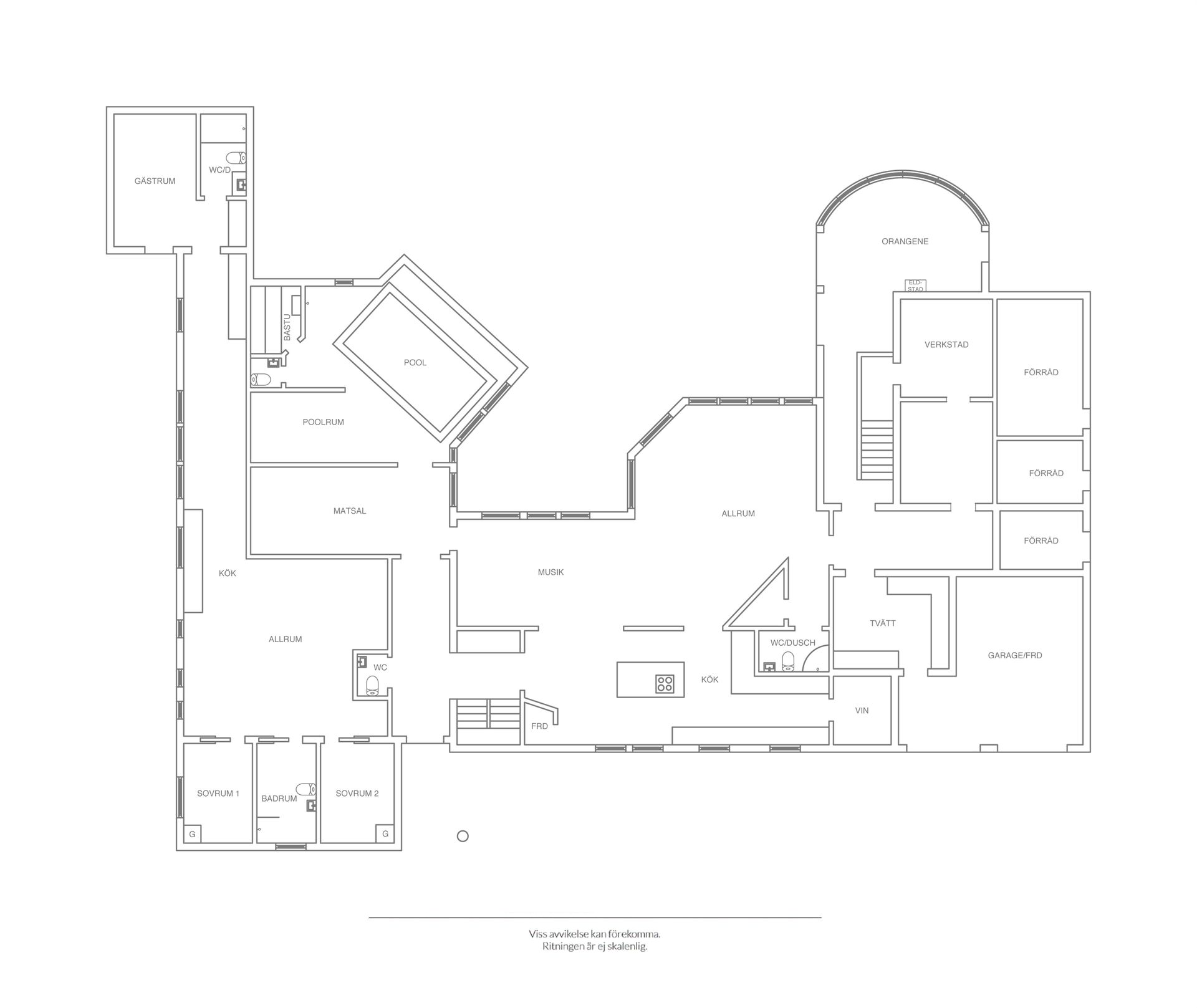 Villa, Porsvägen 5, Ljungskogen, Vellinge