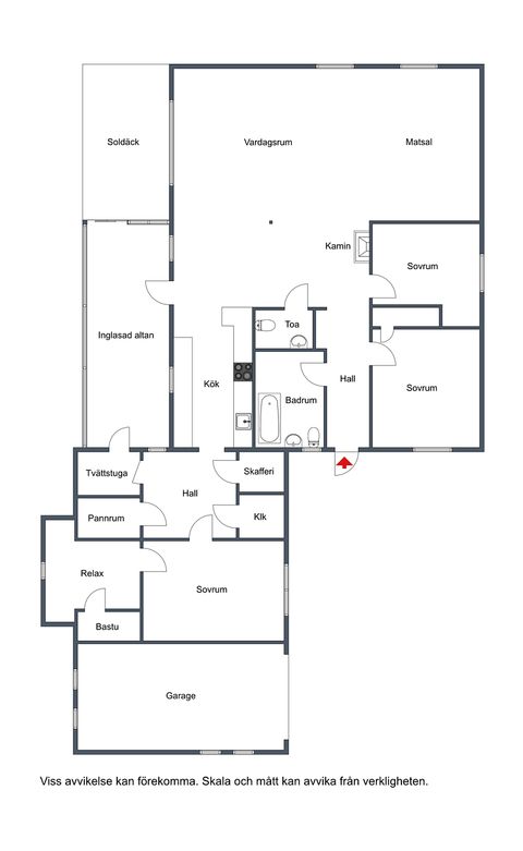 Villa, Hermelinsgatan 12, Sanden, Boden