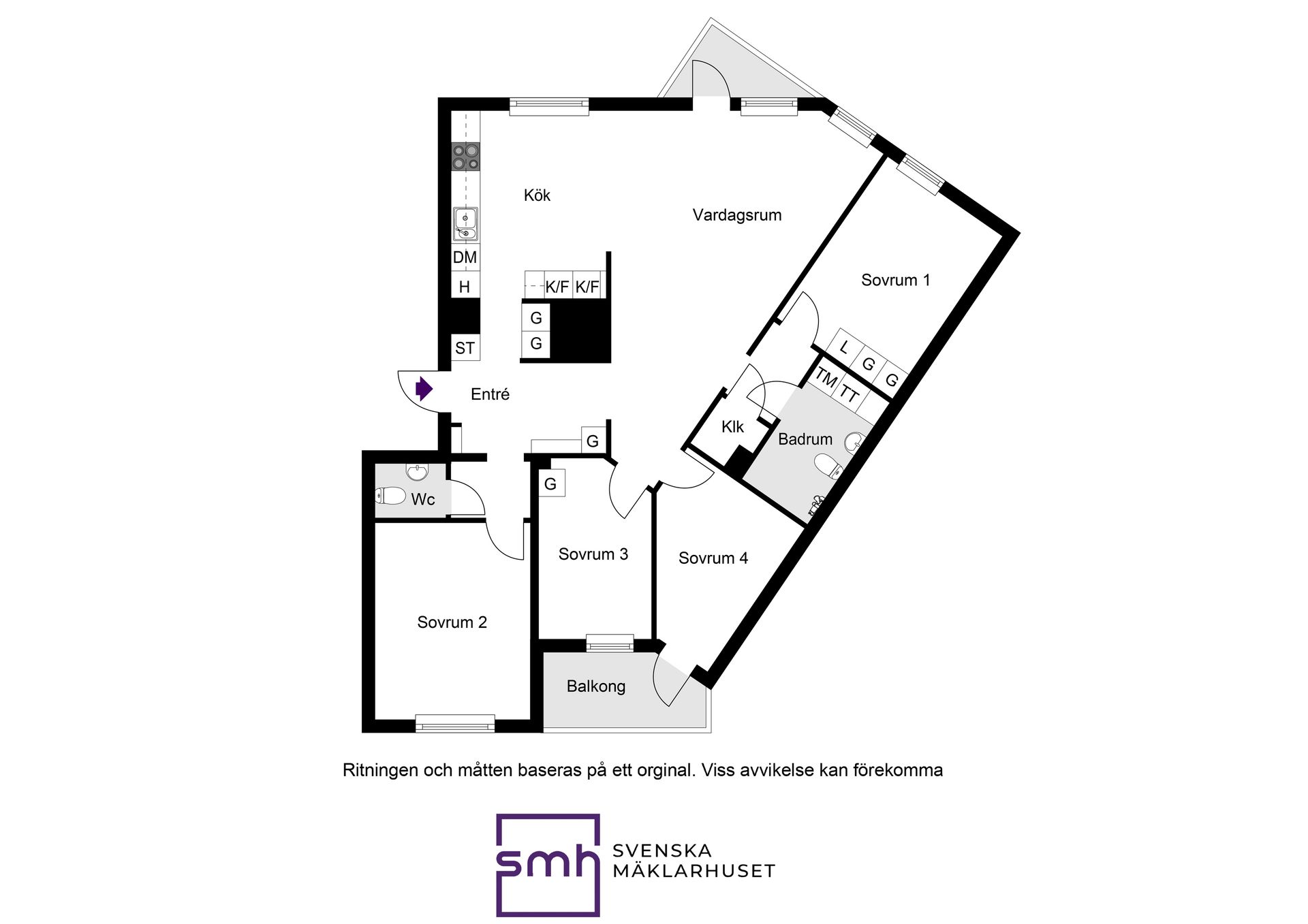 Bostadsrätt, Emils gata 11, 5tr., Bromma / Annedal, Stockholm