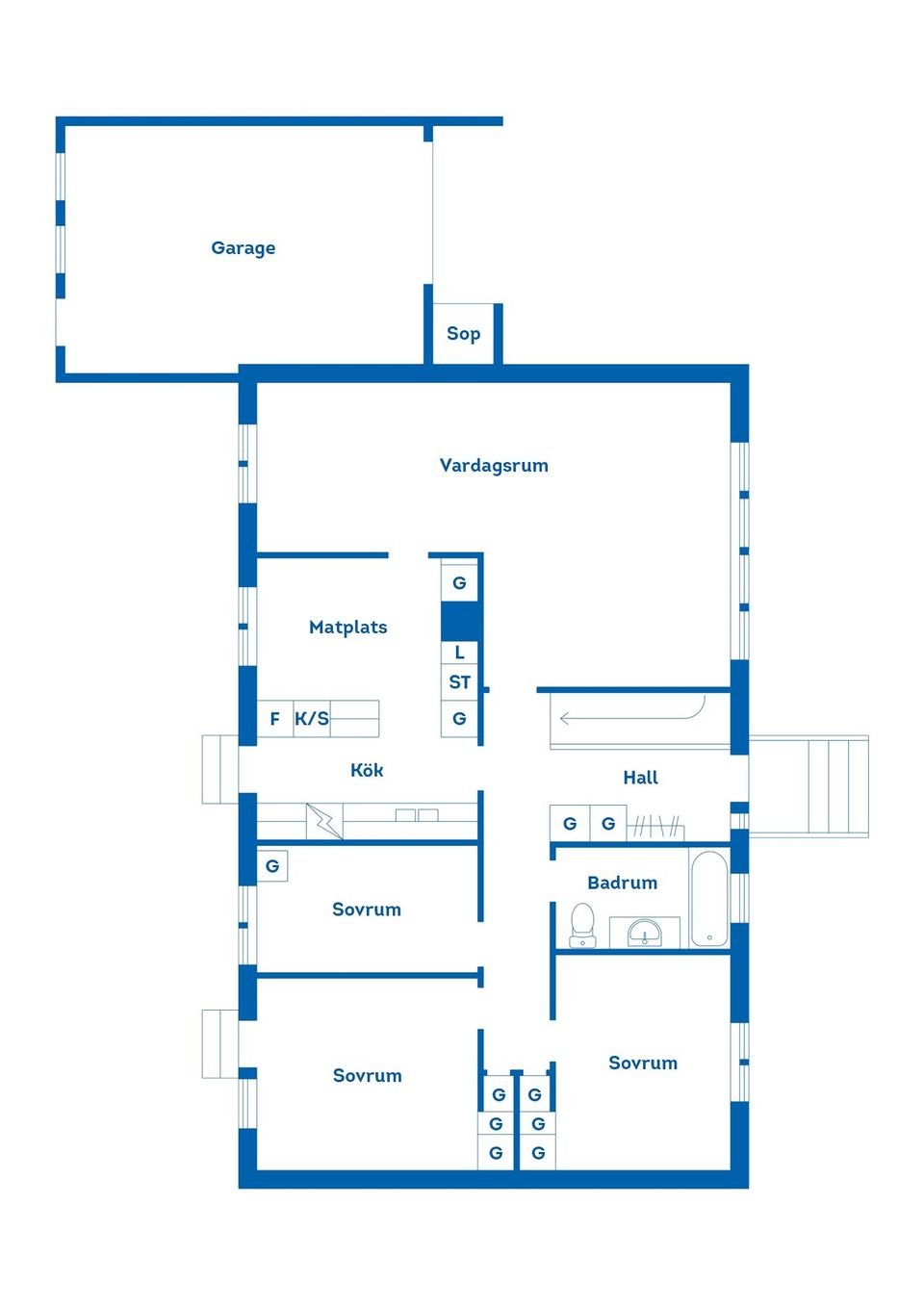 Villa, Duvgatan 25, Vittsjö, Hässleholm