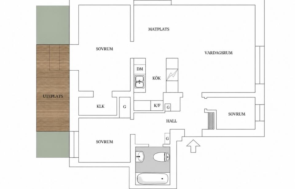 Bostadsrätt, Ängsviksvägen 10 B, Värmdö - Ängsvik, Värmdö