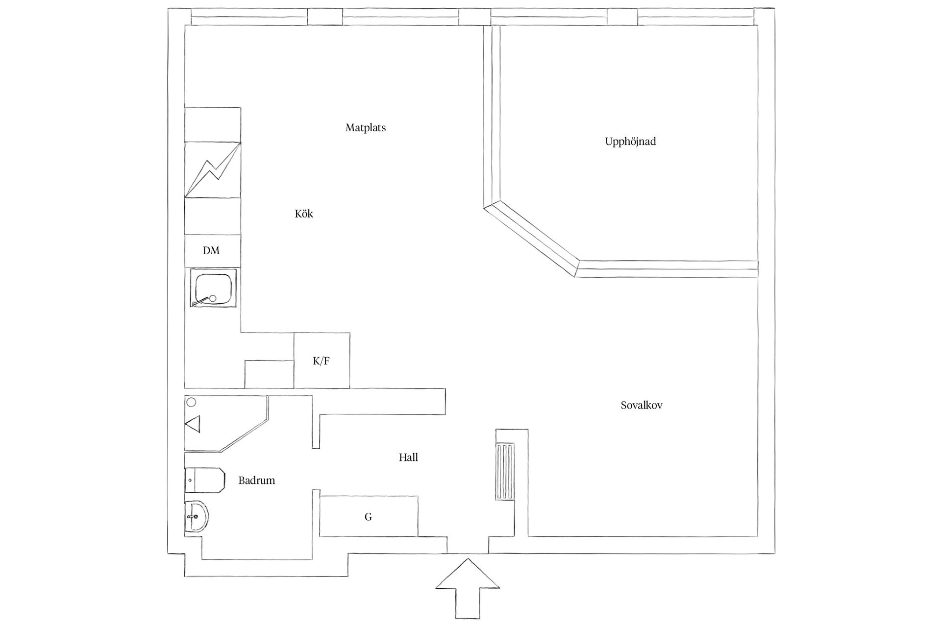 Bostadsrätt, Lasarettsgatan 6, Kungshöjd, Göteborg