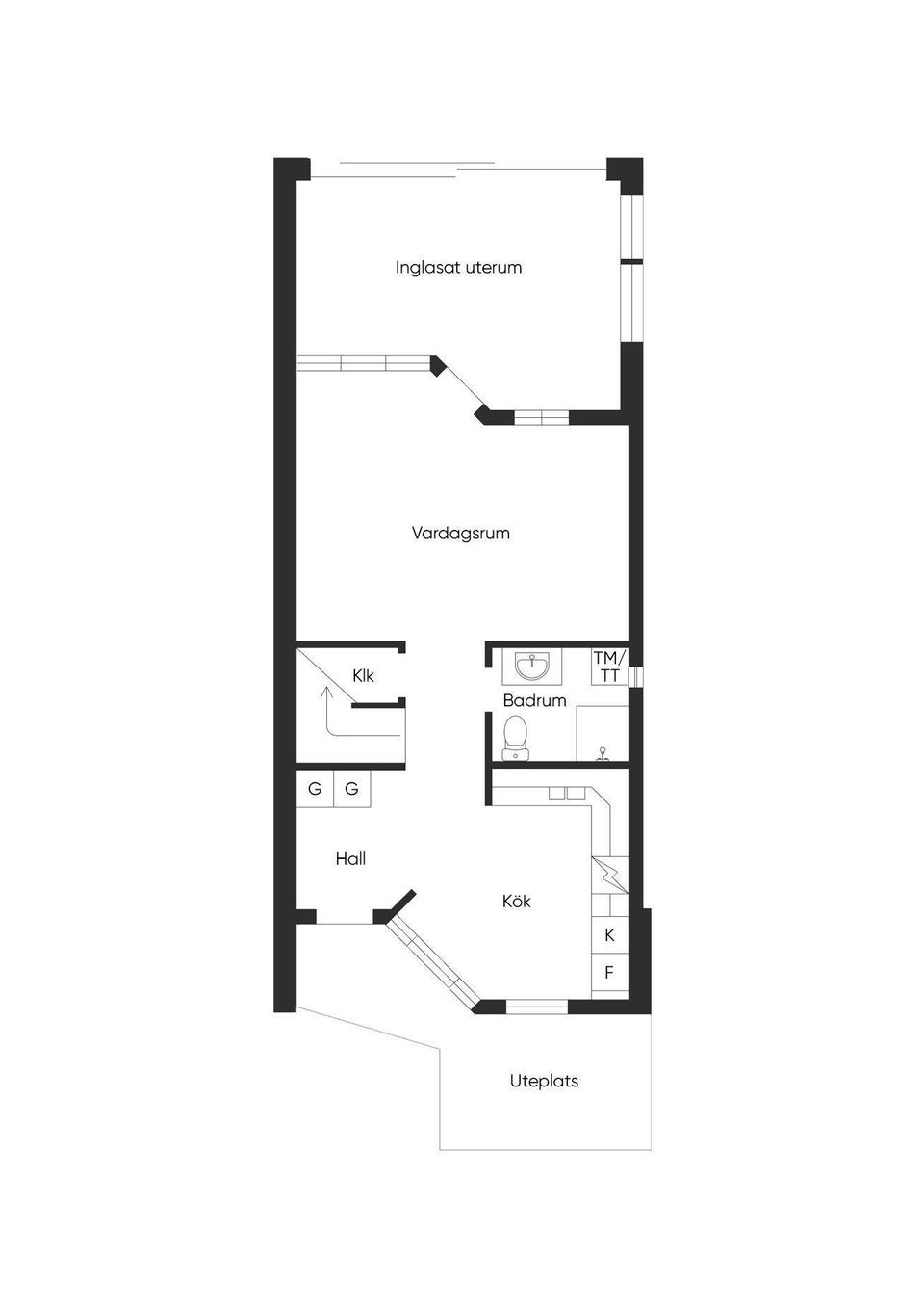 Bostadsrätt, Radhus, Laxgången 14D, Stigslund, Gävle