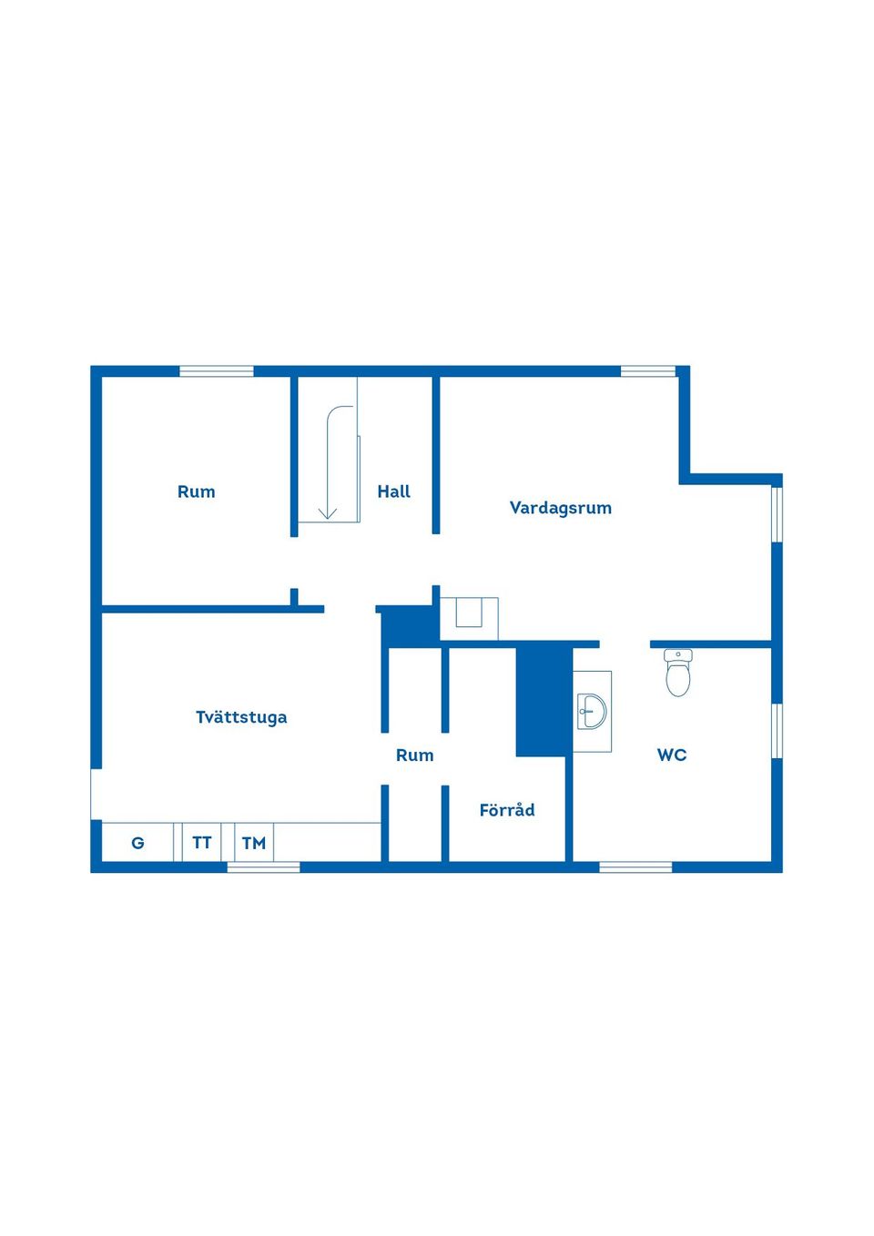 Villa, Västerbyhytta 1, SÖDERBÄRKE Västerbyhytta, Smedjebacken