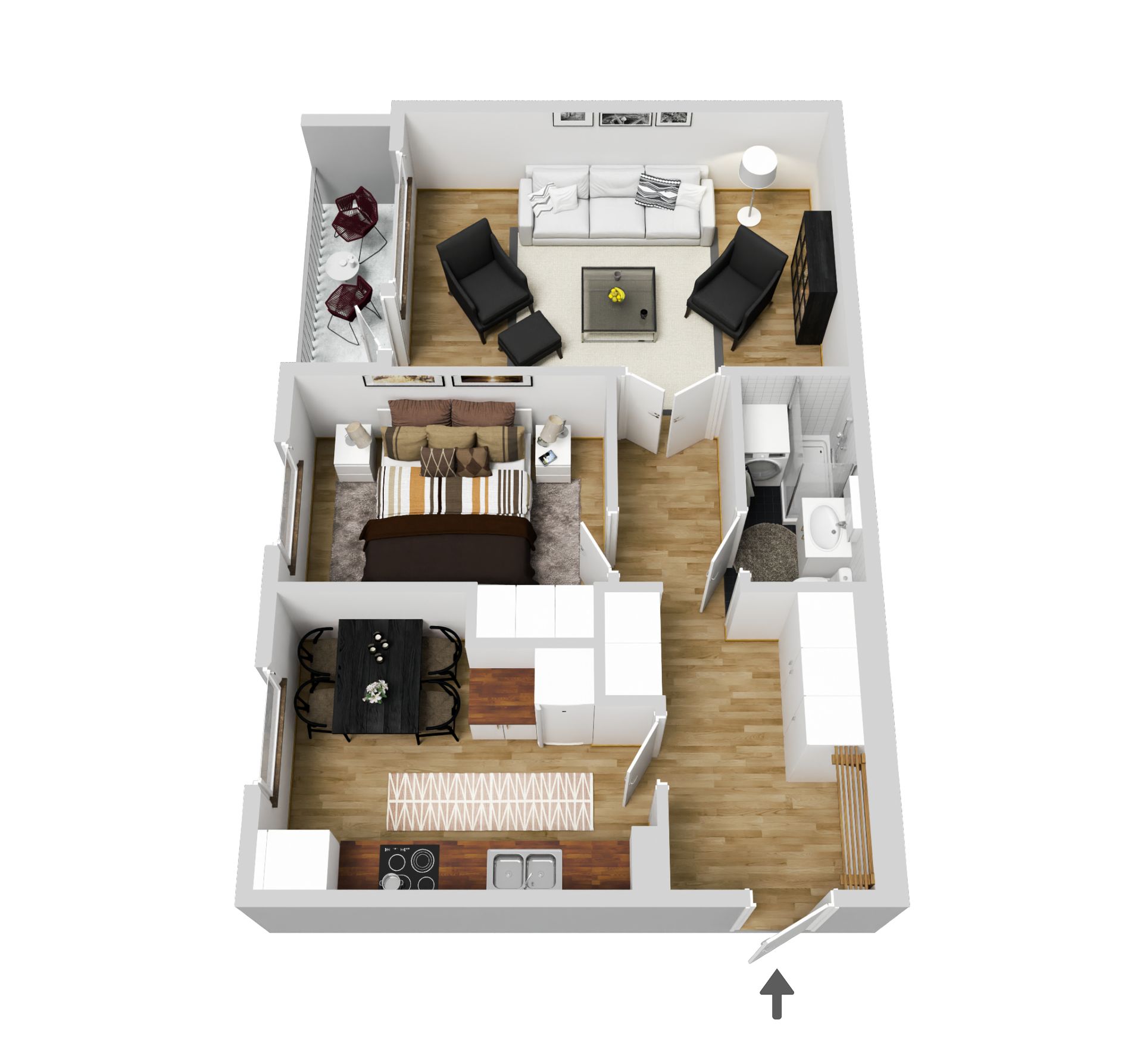 Bostadsrätt, Herrhagsvägen 7A, Herrhagen, Falun
