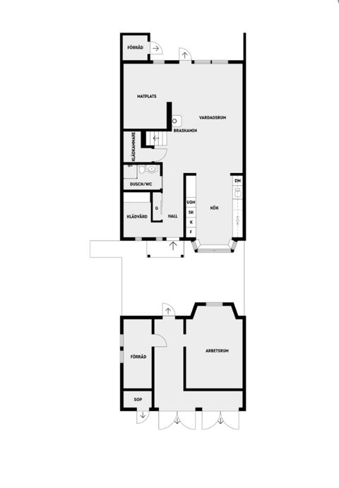 Villa, Ekoxegränd 8, Skarpäng, Täby