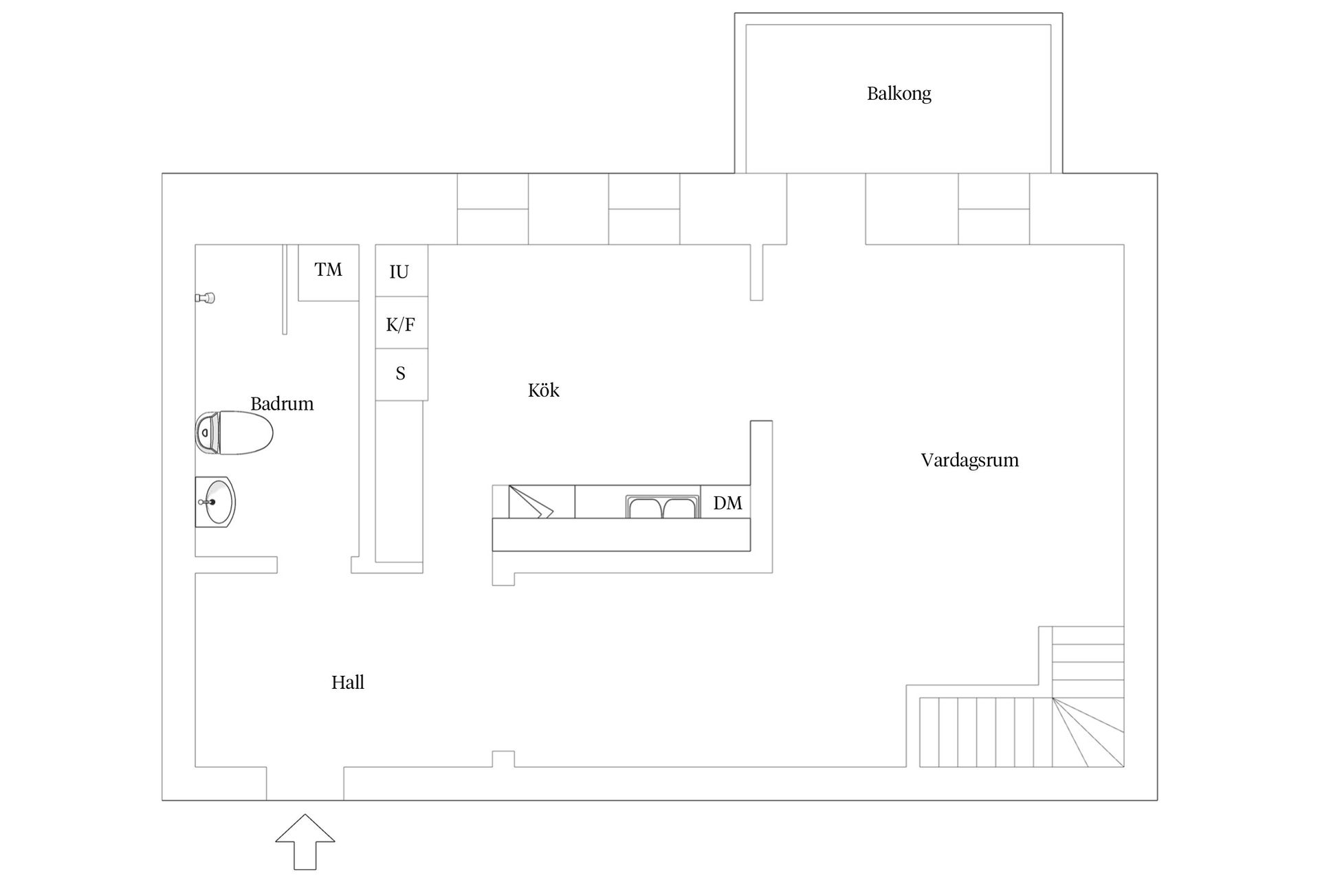 Bostadsrätt, Klippan 1H, Majorna - Klippan, Göteborg