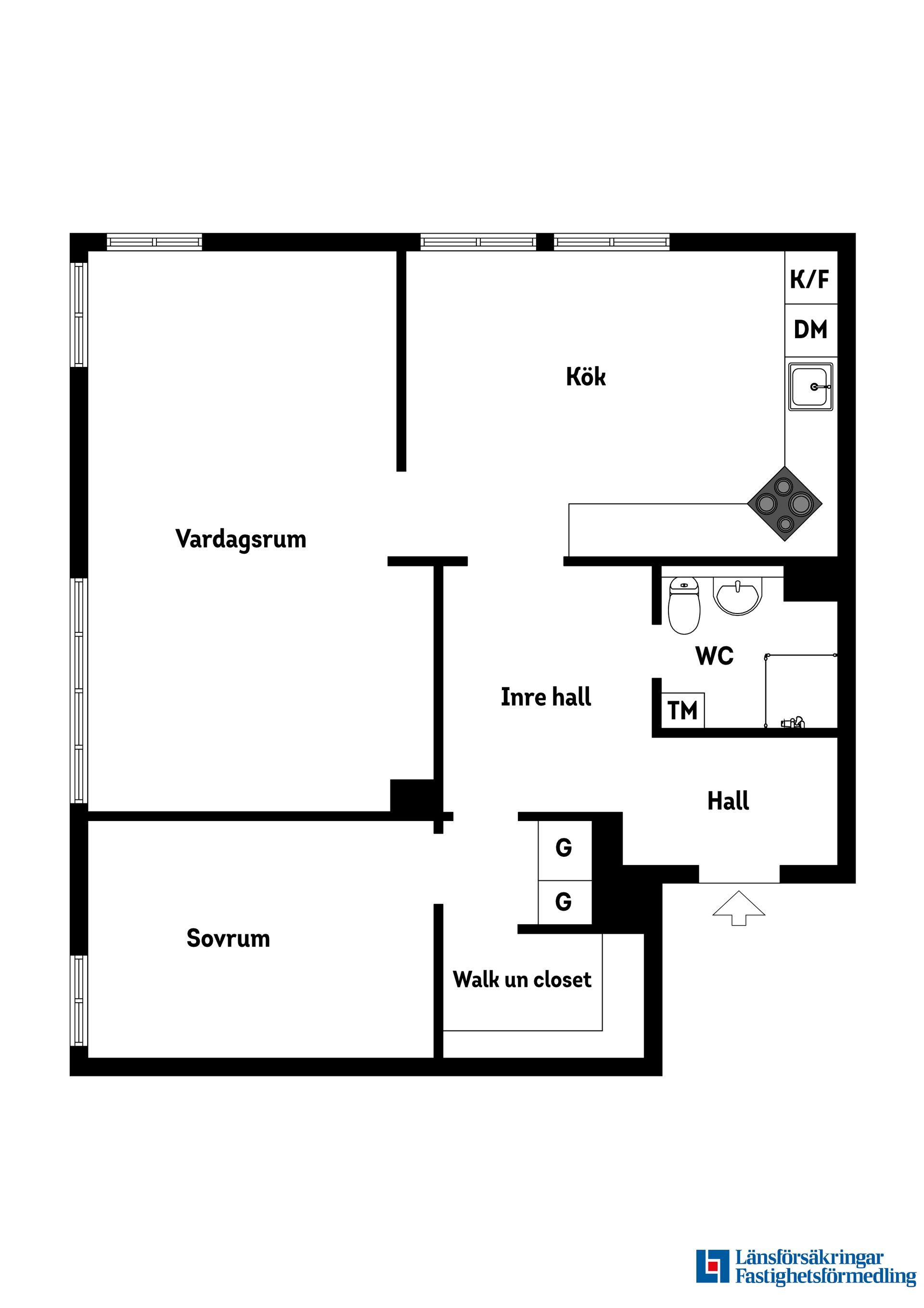 Bostadsrätt, Fatburs brunnsgata 13, Södermalm - Maria, Stockholm