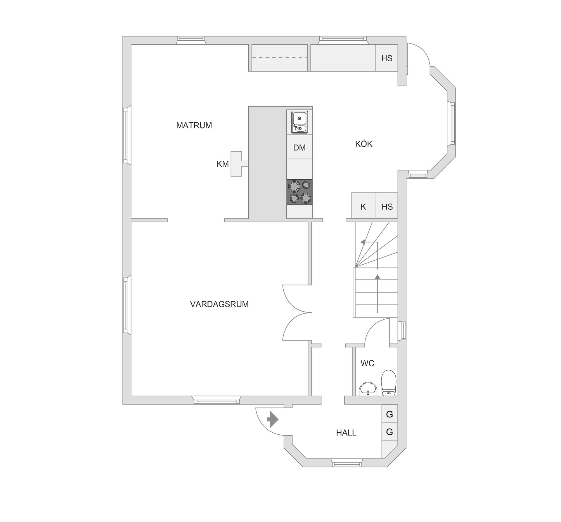 Villa, Desmeknoppvägen 3, Edsvalla, Karlstad