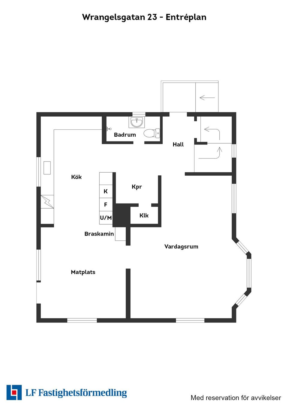 Villa, Wrangelsgatan 23, Furet, Halmstad