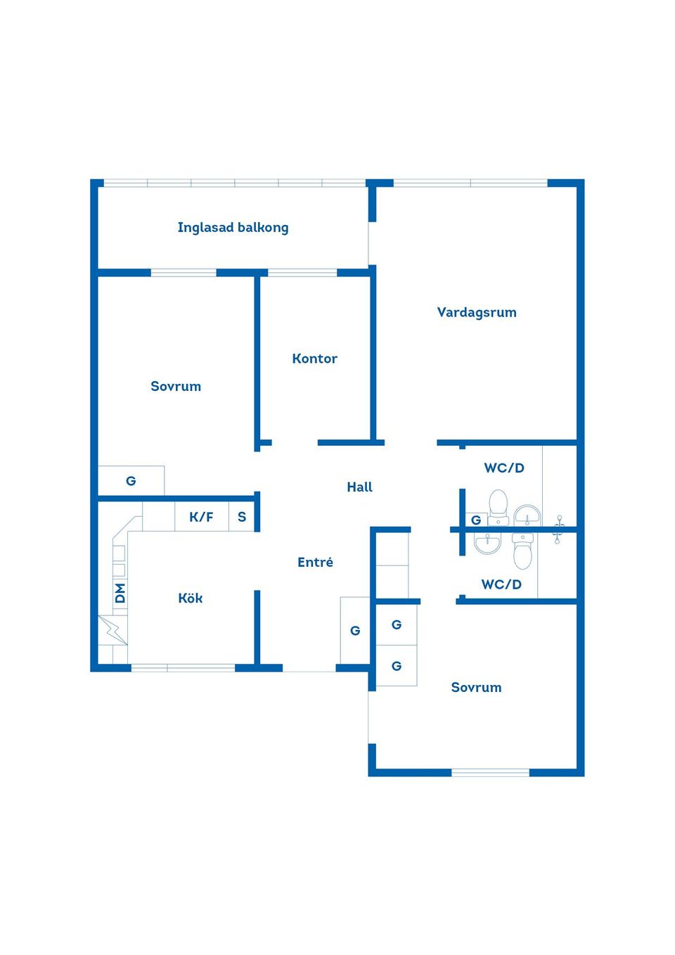 Bostadsrätt, Järdalavägen 114, Ekholmen, Linköping