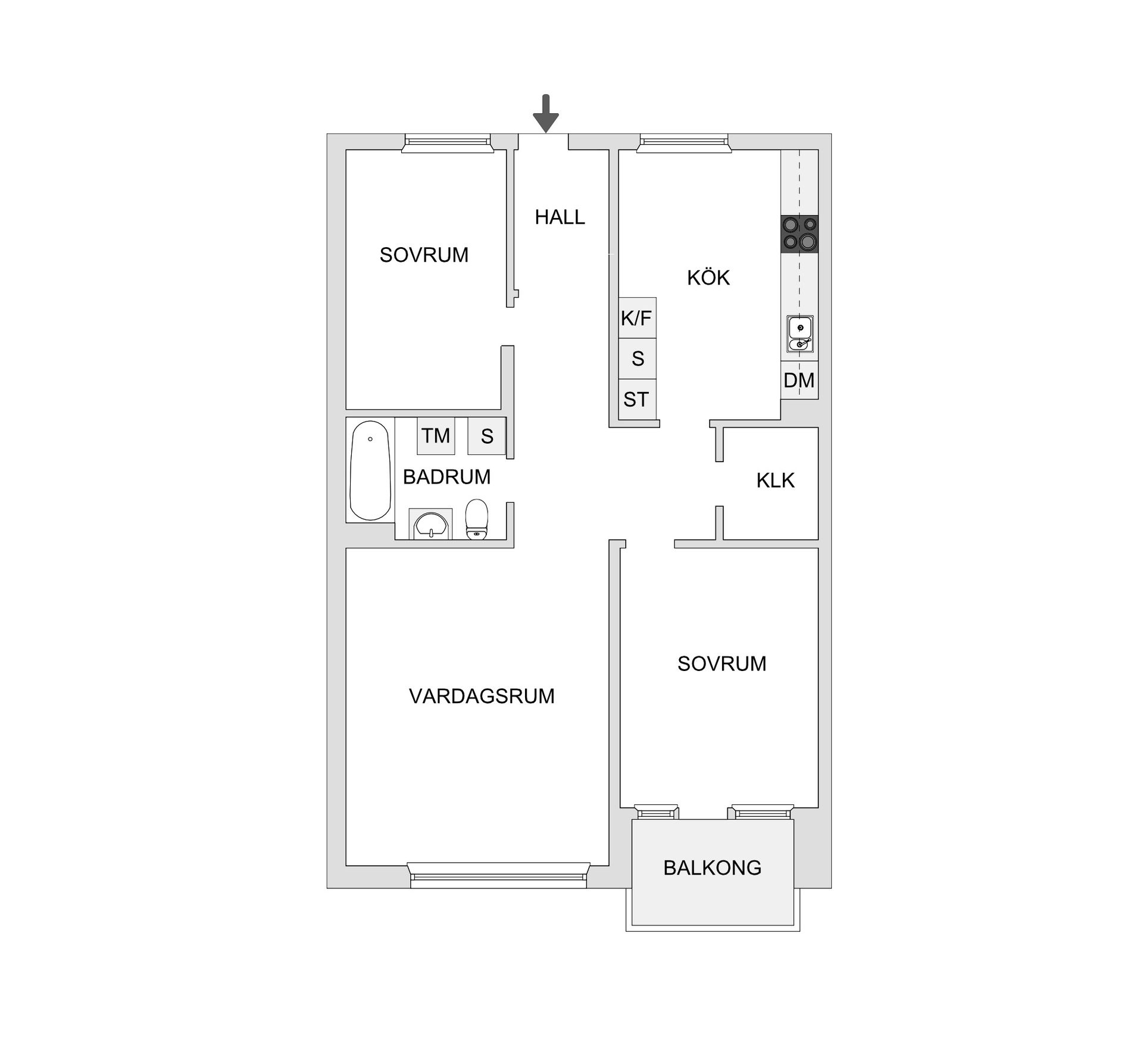 Bostadsrätt, Brännkyrkagatan 87, Södermalm - Zinkensdamm, Stockholm