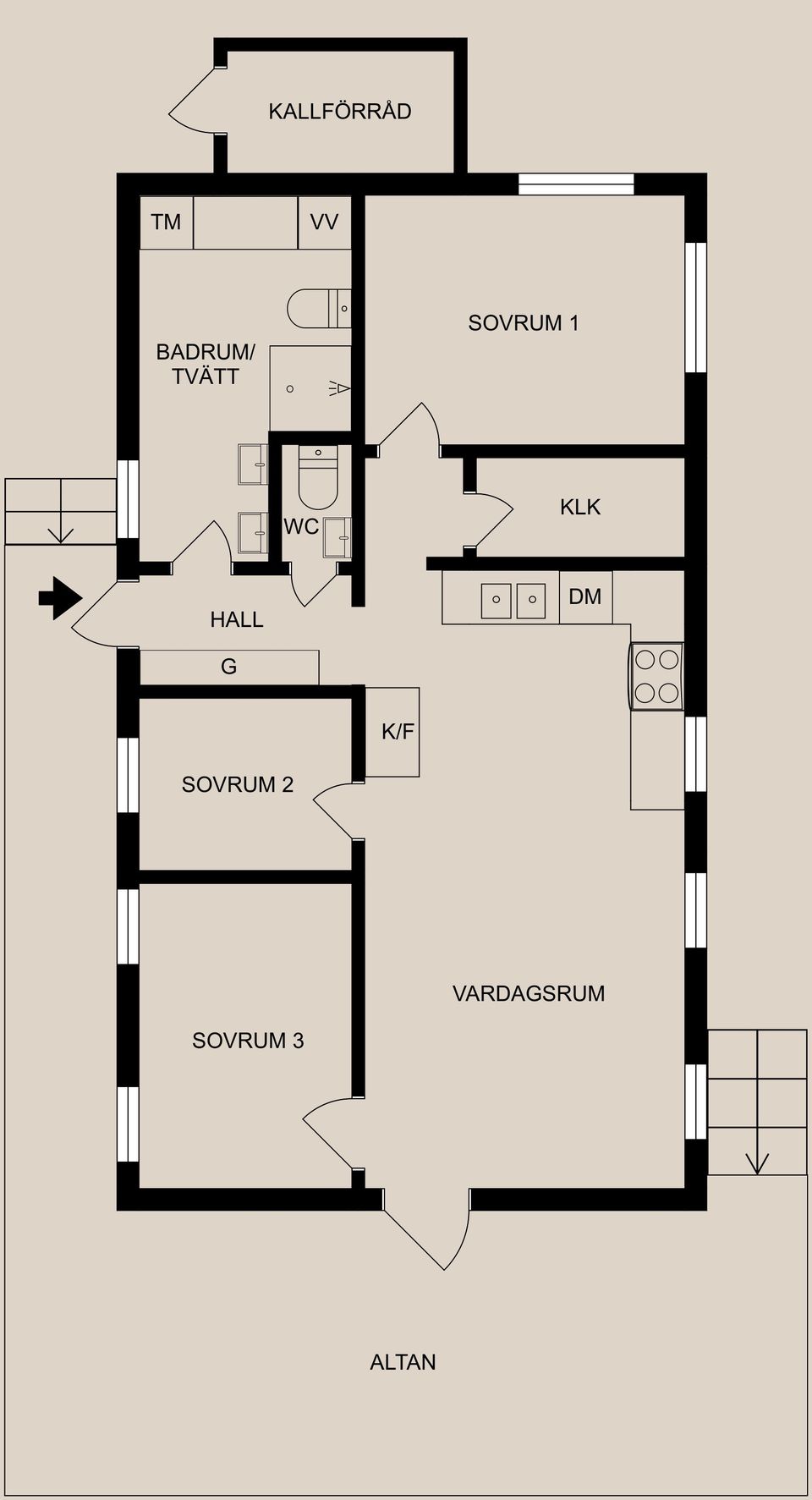 Villa, Getå Sommarbo 3, Norrköping