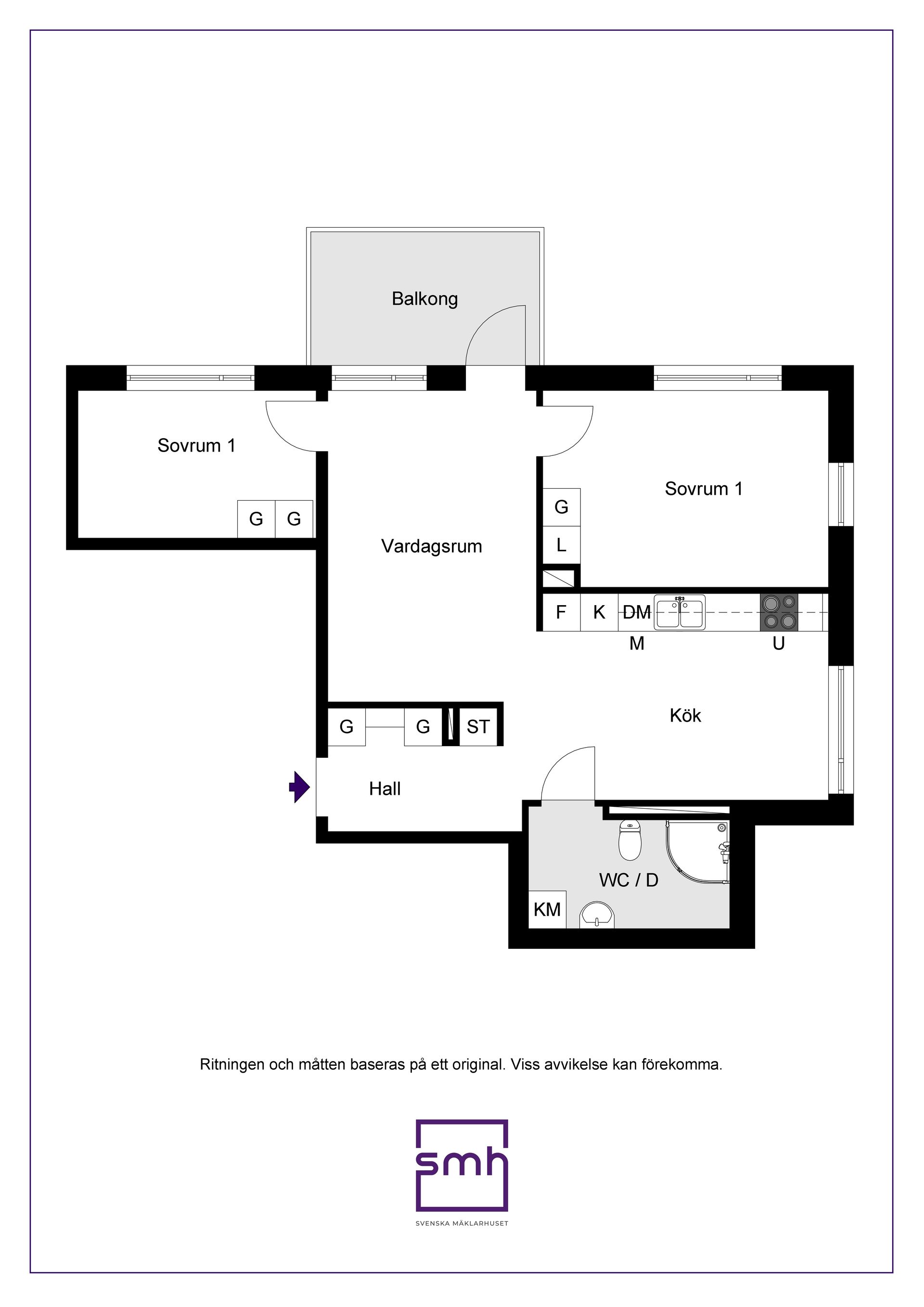 Bostadsrätt, Hjärtstensvägen 11, Kungsängen/Norrboda, Upplands-Bro