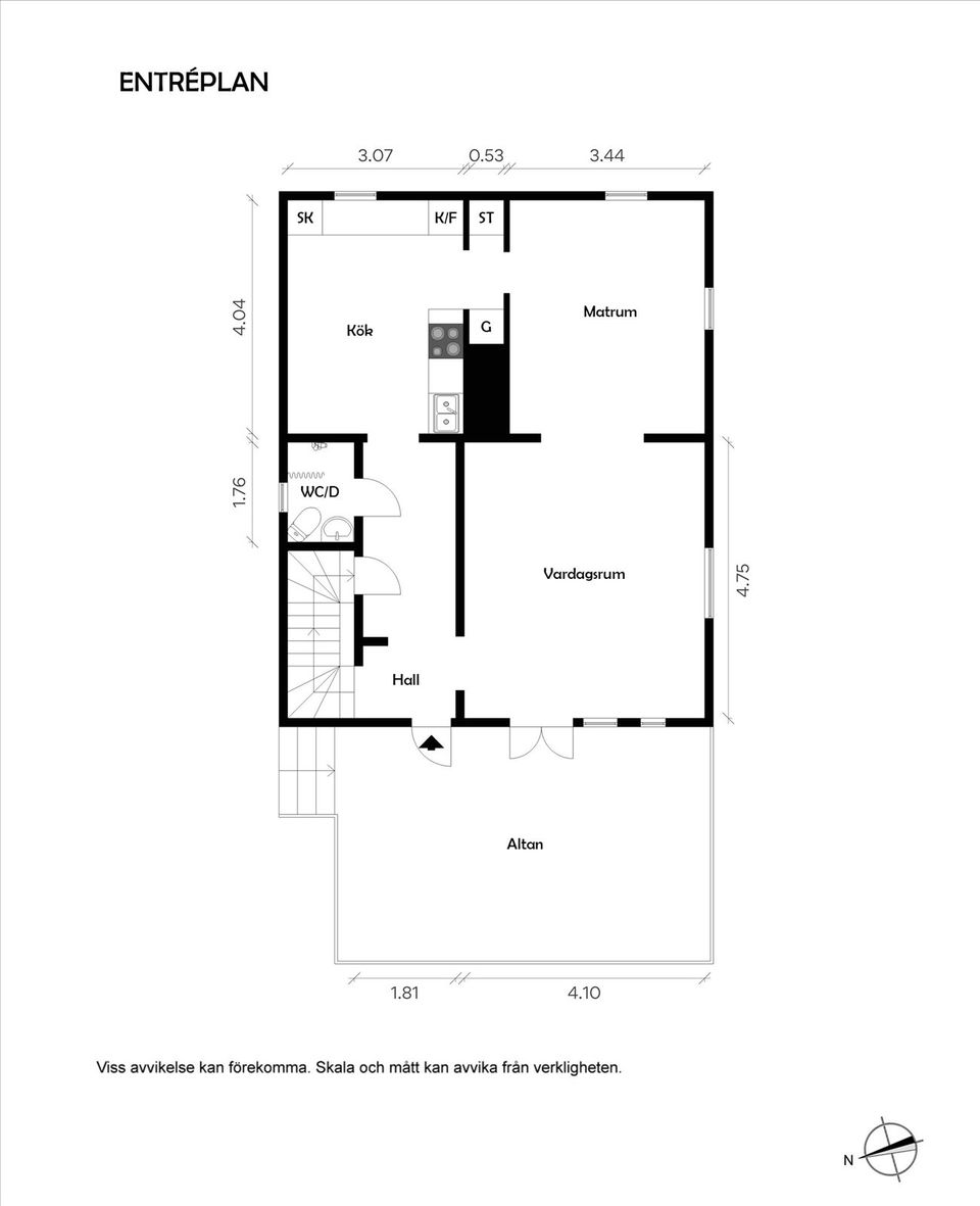 Villa, Allhemsvägen 16, Färgelanda