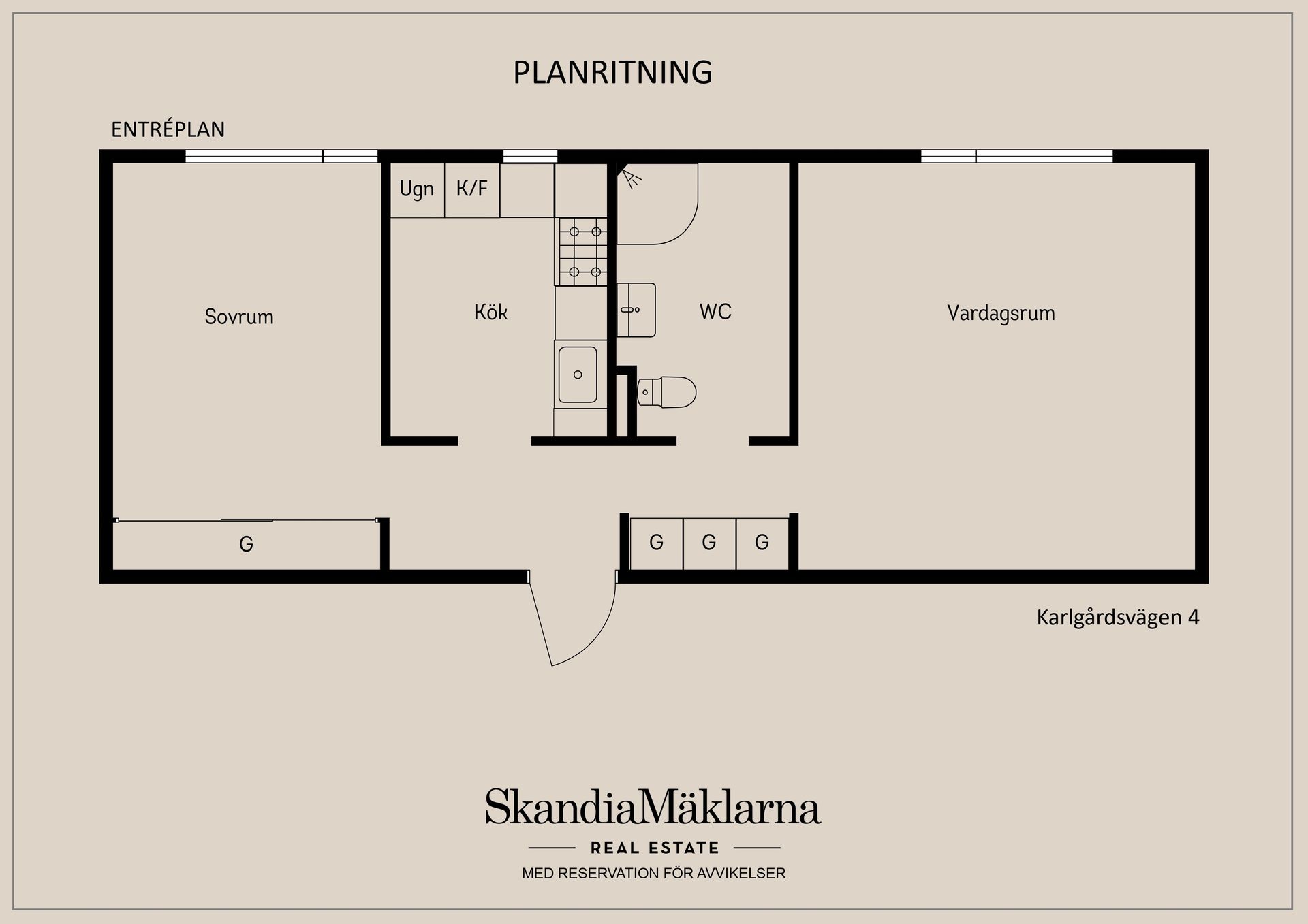 Bostadsrätt, Karlgårdsvägen 4, Sörböle, Skellefteå