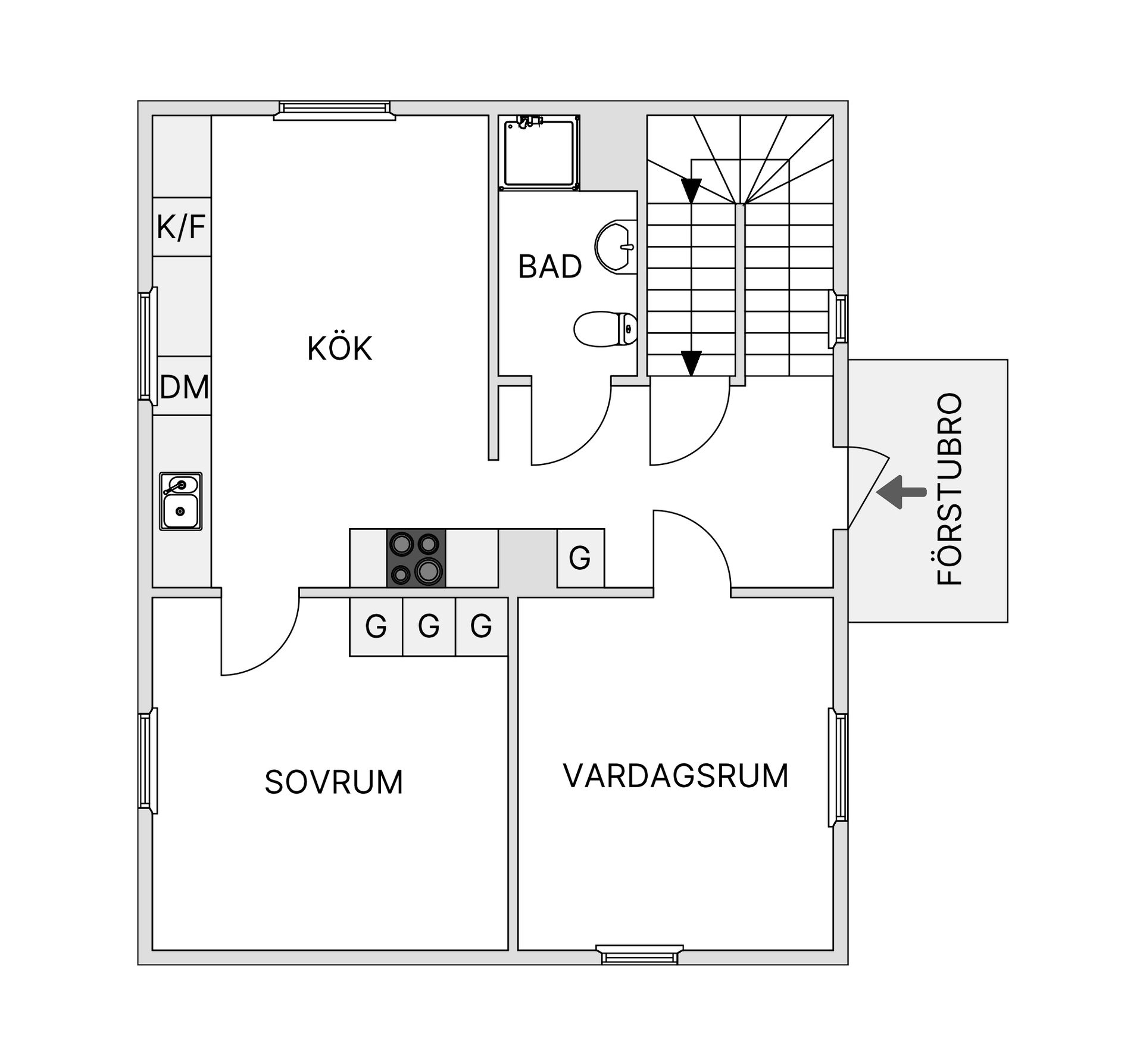 Villa, Västra Ormsjö 204, Västra Ormsjö, Dorotea
