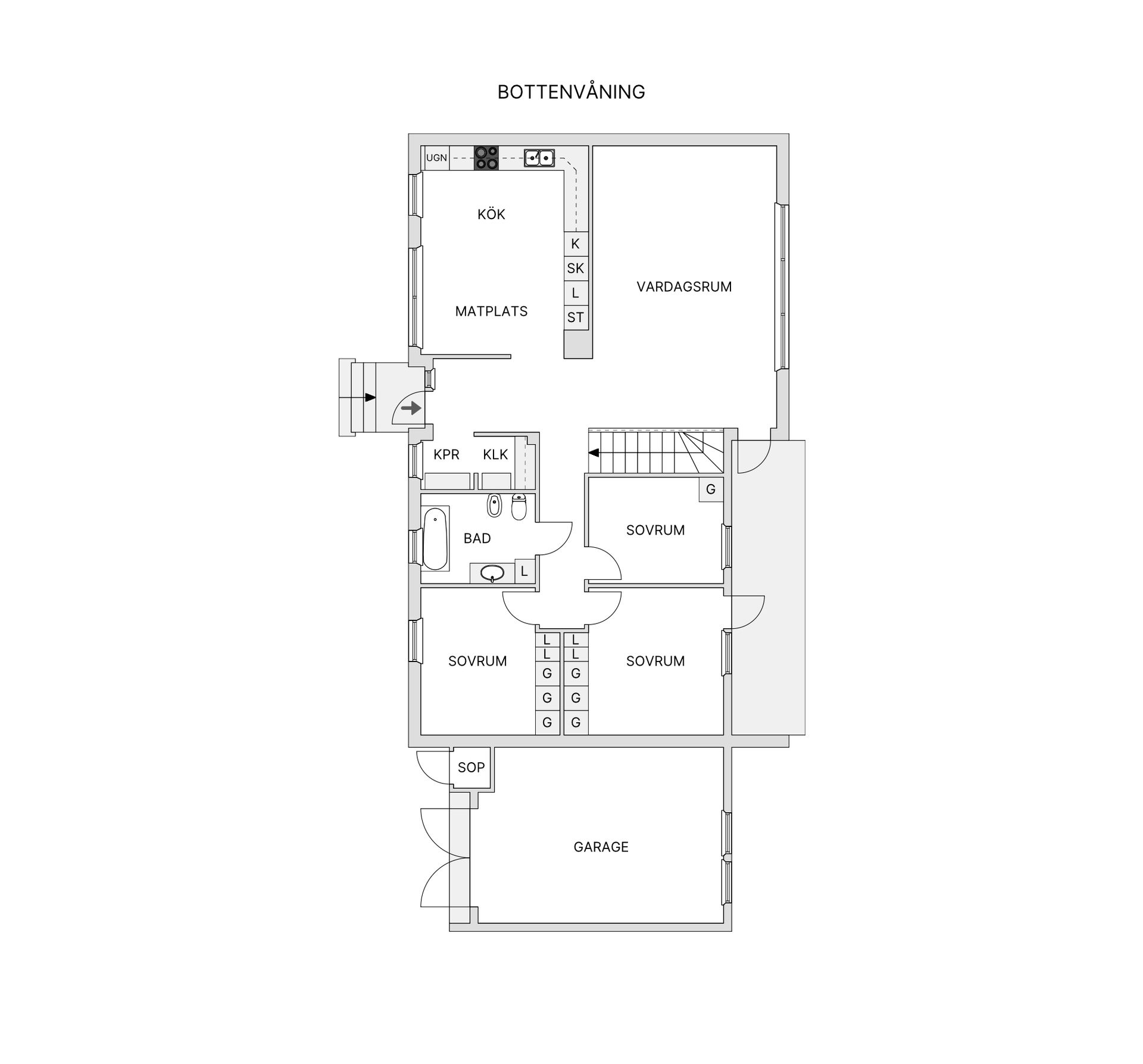 Villa, Ljustorpsvägen 38, Stenbäcken, Kalix
