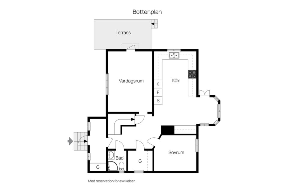 Villa, Skogvaktargatan 20, Iggesund, Hudiksvall